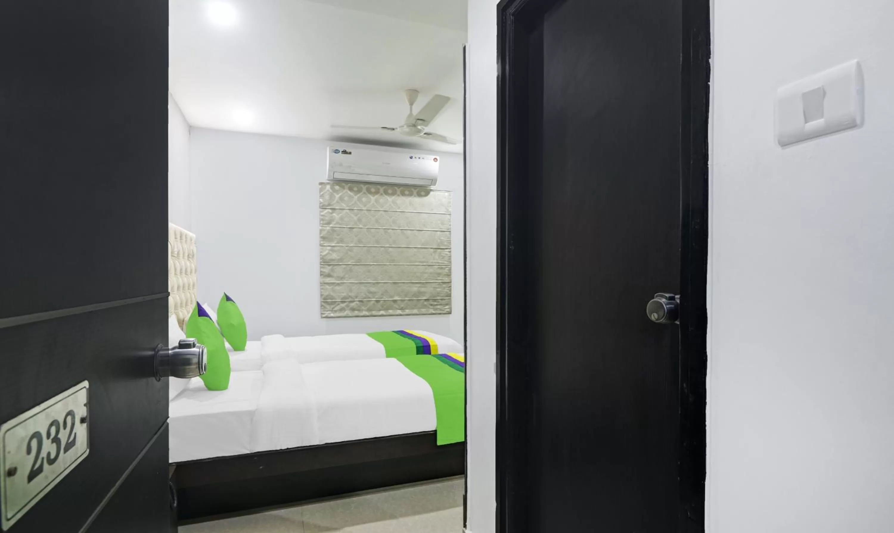 Bedroom, Bed in Treebo Kruthika Residency