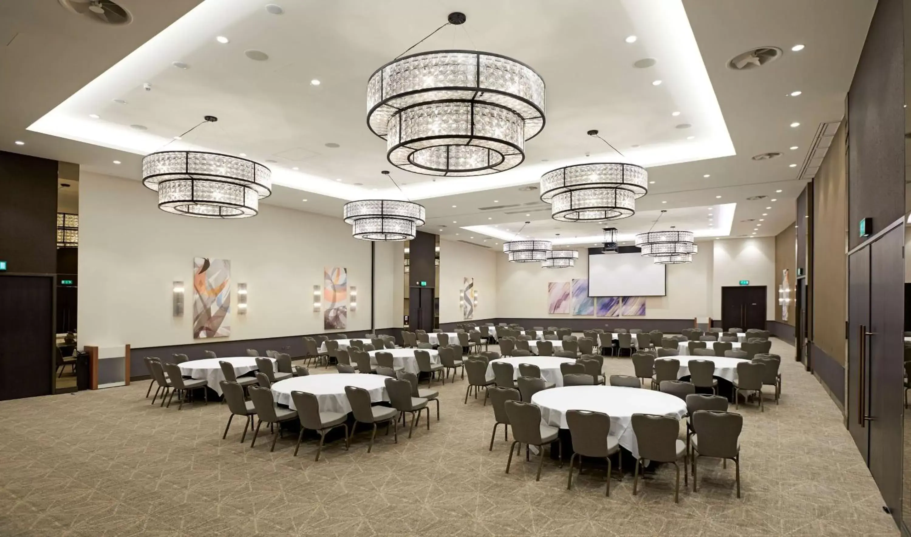 Meeting/conference room, Restaurant/Places to Eat in Hilton at the Ageas Bowl, Southampton