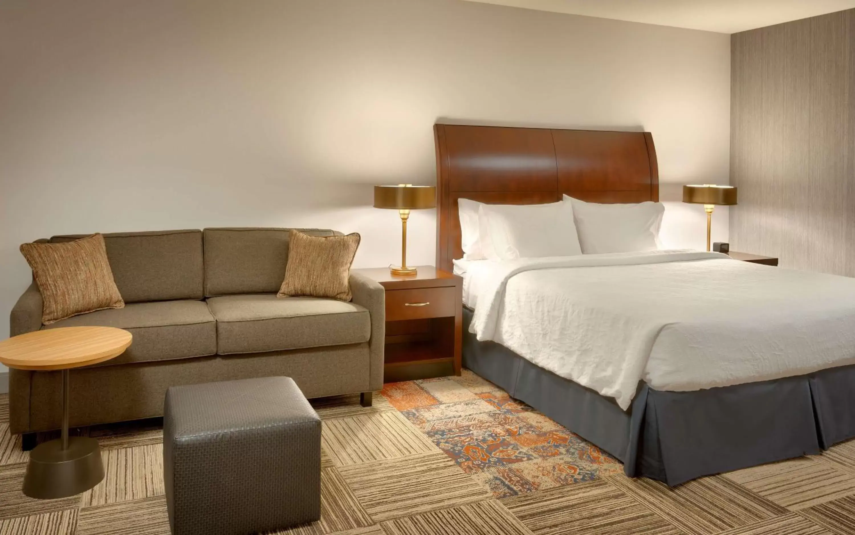 Bed in Hilton Garden Inn Salt Lake City/Sandy