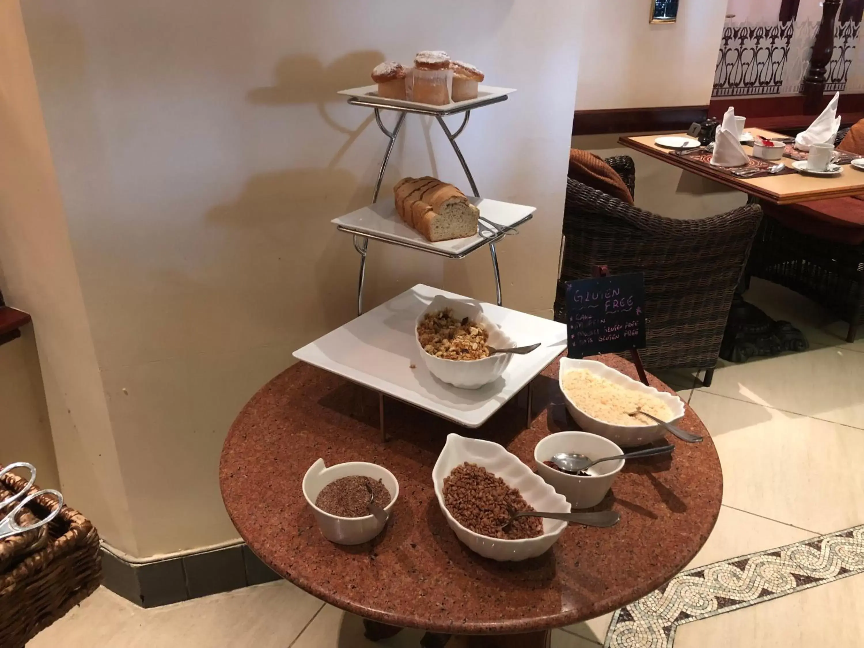 Breakfast in Polana Serena Hotel