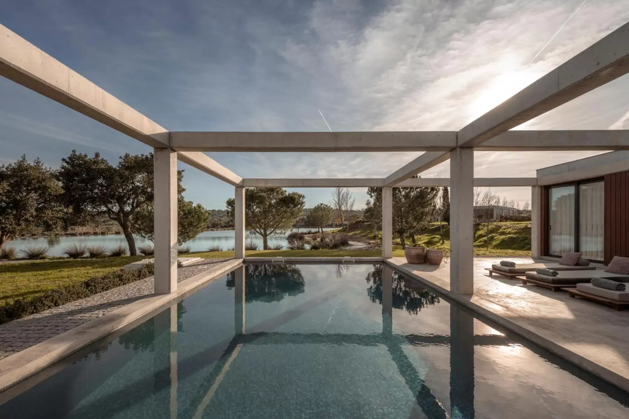 Patio, Swimming Pool in L'AND Vineyards