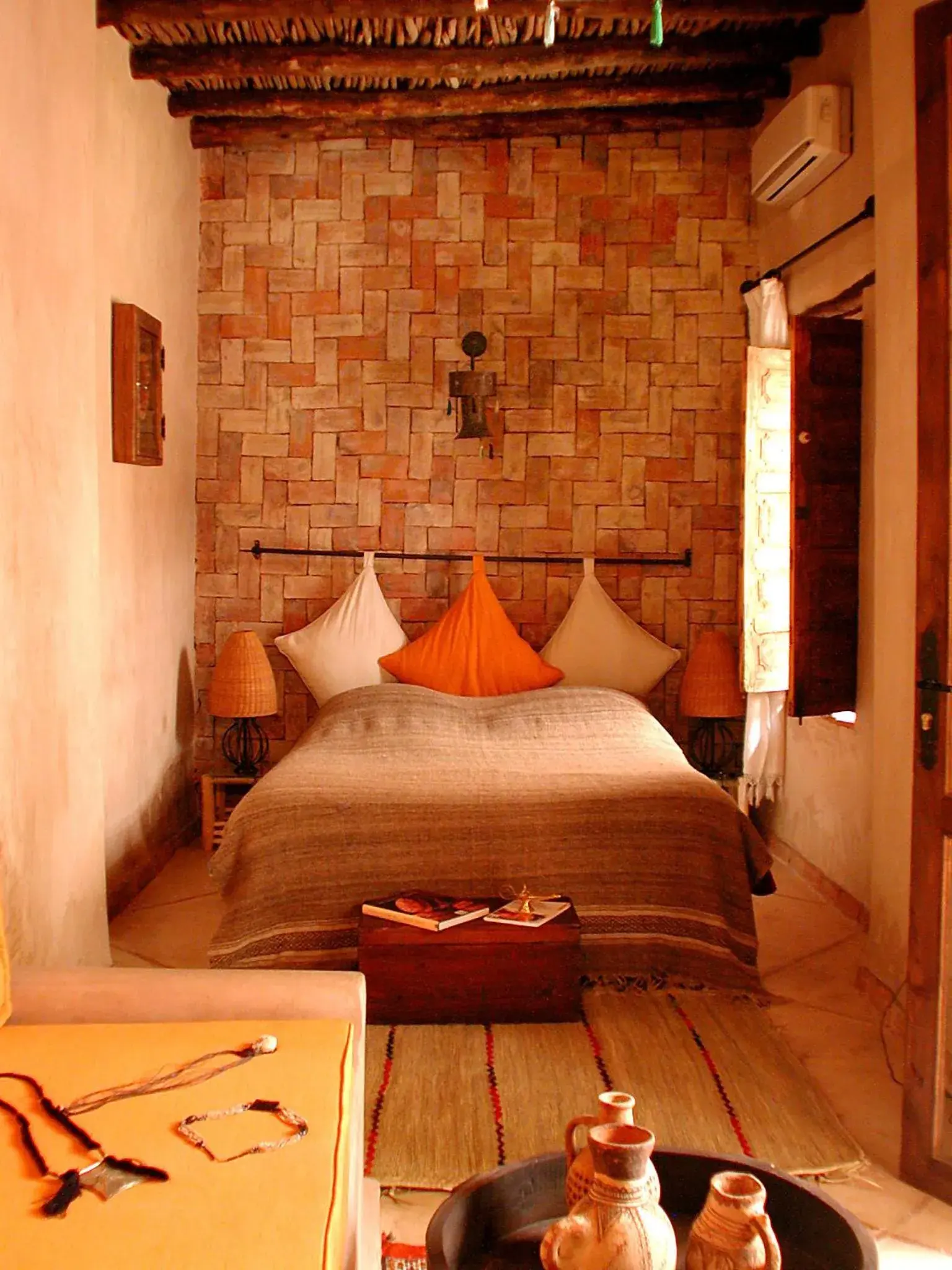 Bed in Riad Aladdin