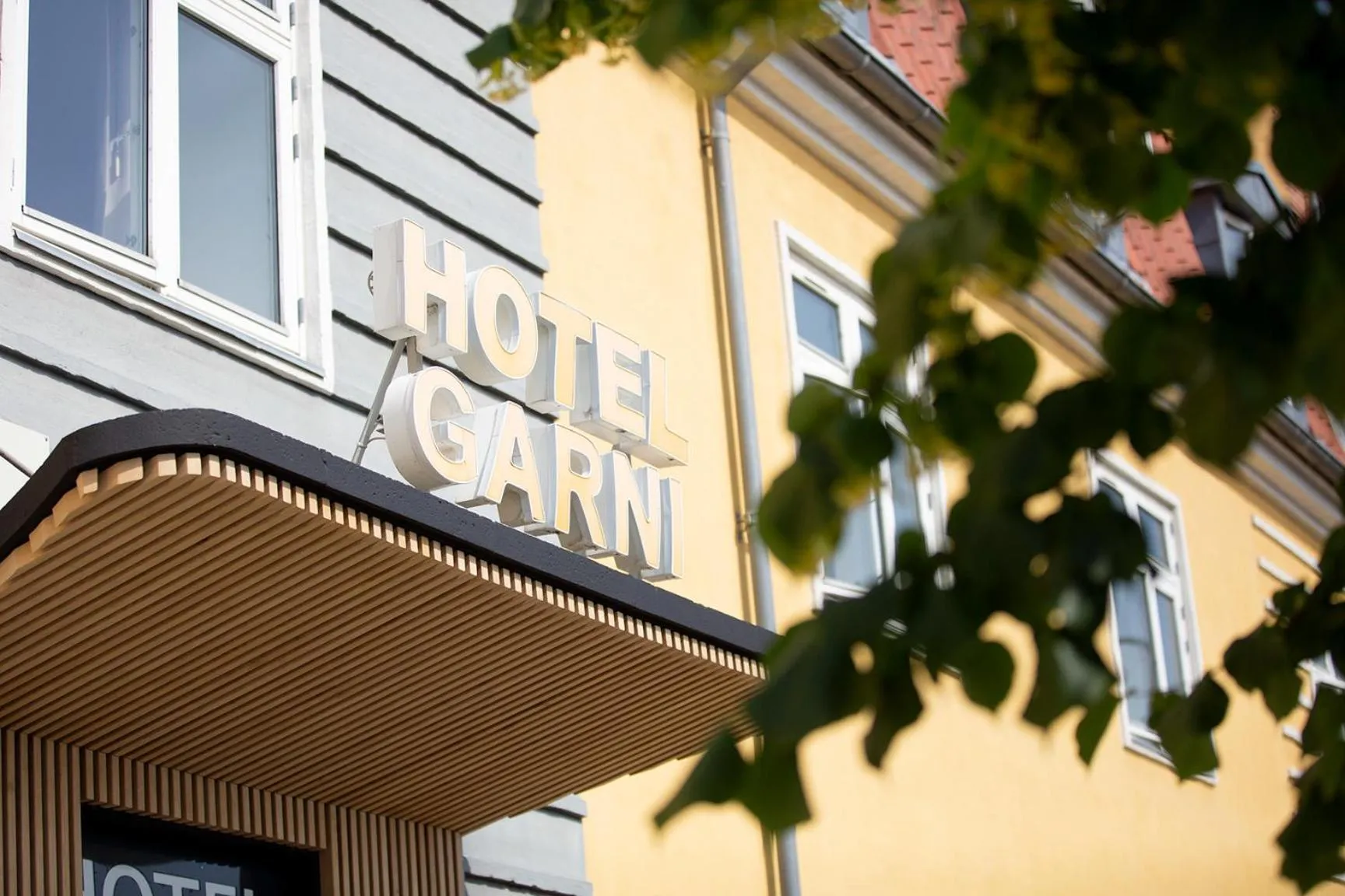 Property building in Hotel Garni