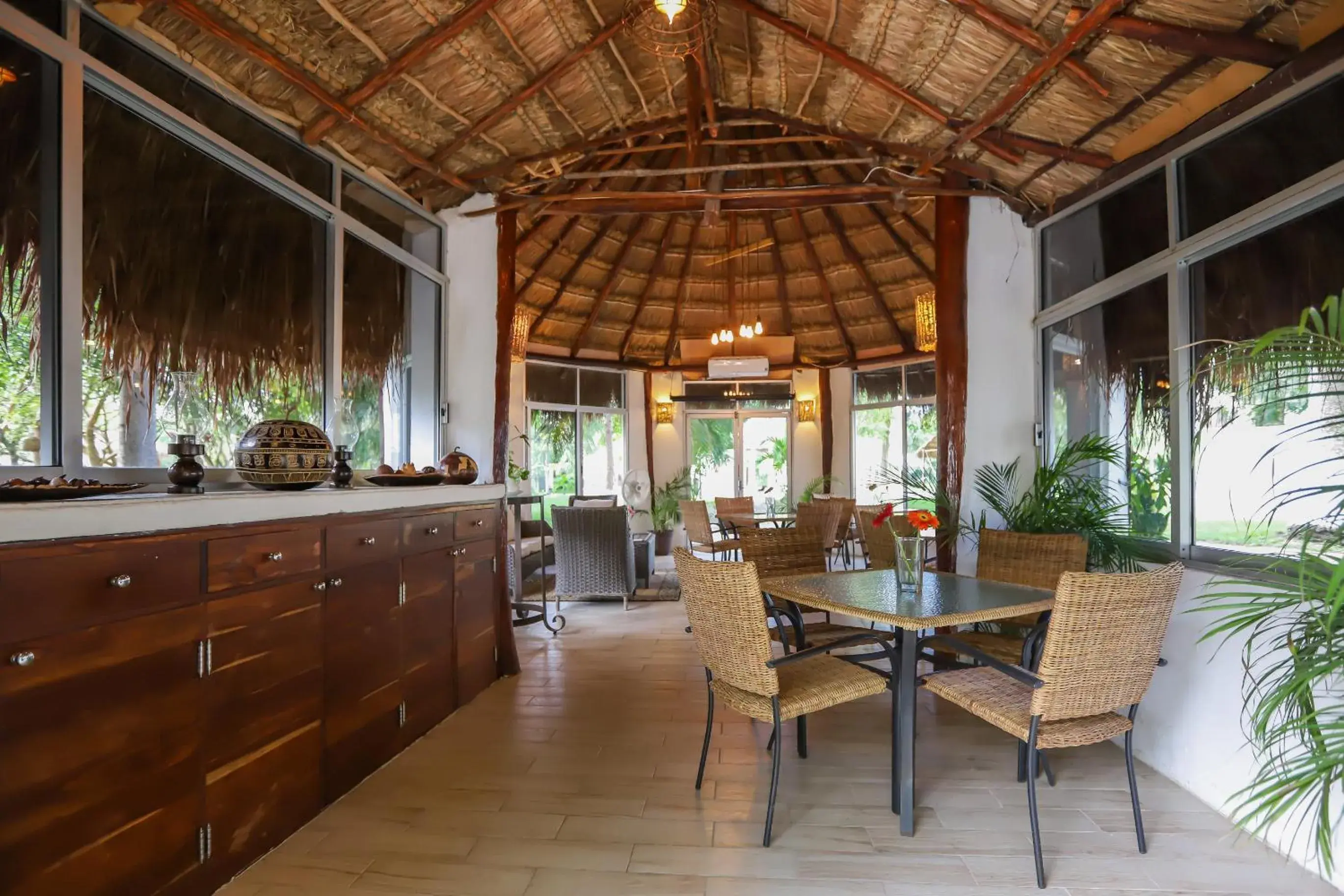 Living room, Restaurant/Places to Eat in Mayan Secret Hotel Boutique