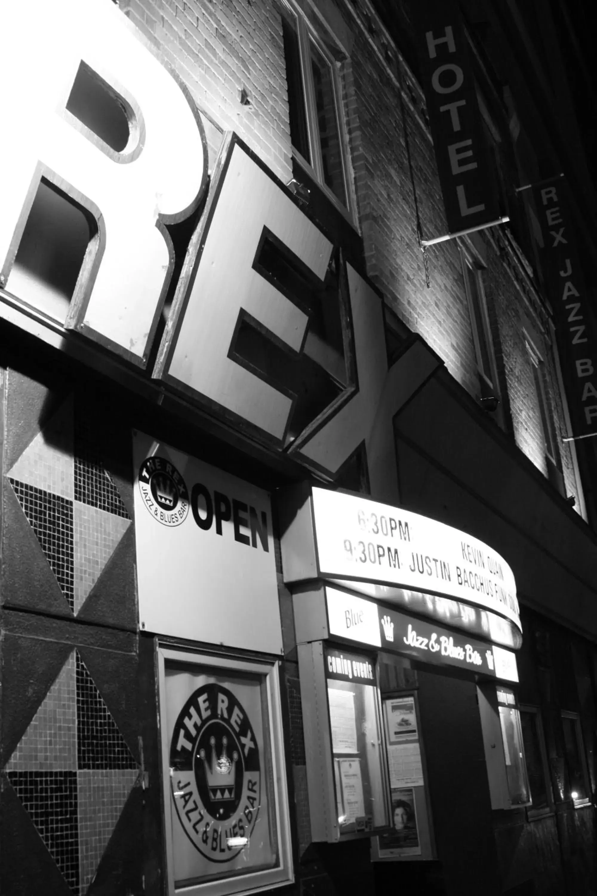 Facade/entrance, Property Logo/Sign in The Rex Hotel Jazz & Blues Bar