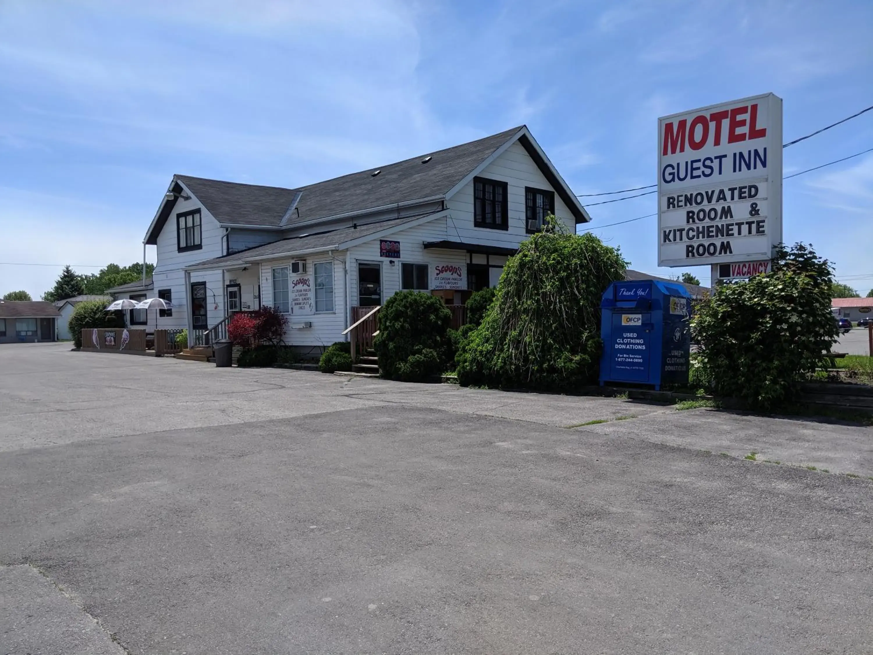 Property Building in Guest Inn Motel