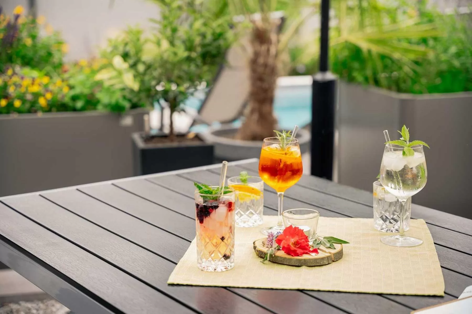 Patio in Hotel Park Cafe Reichl