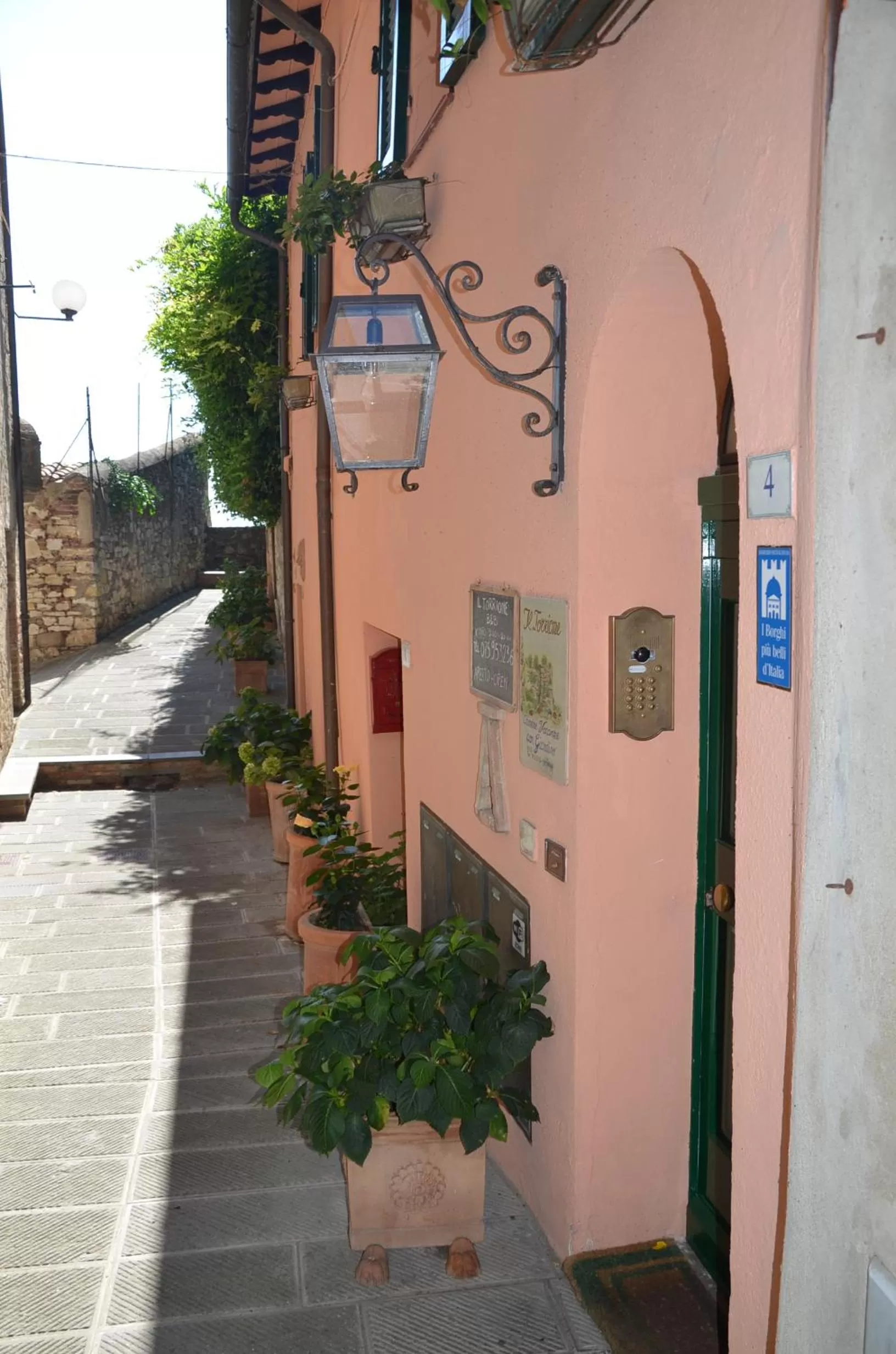 Facade/entrance in Il Torrione