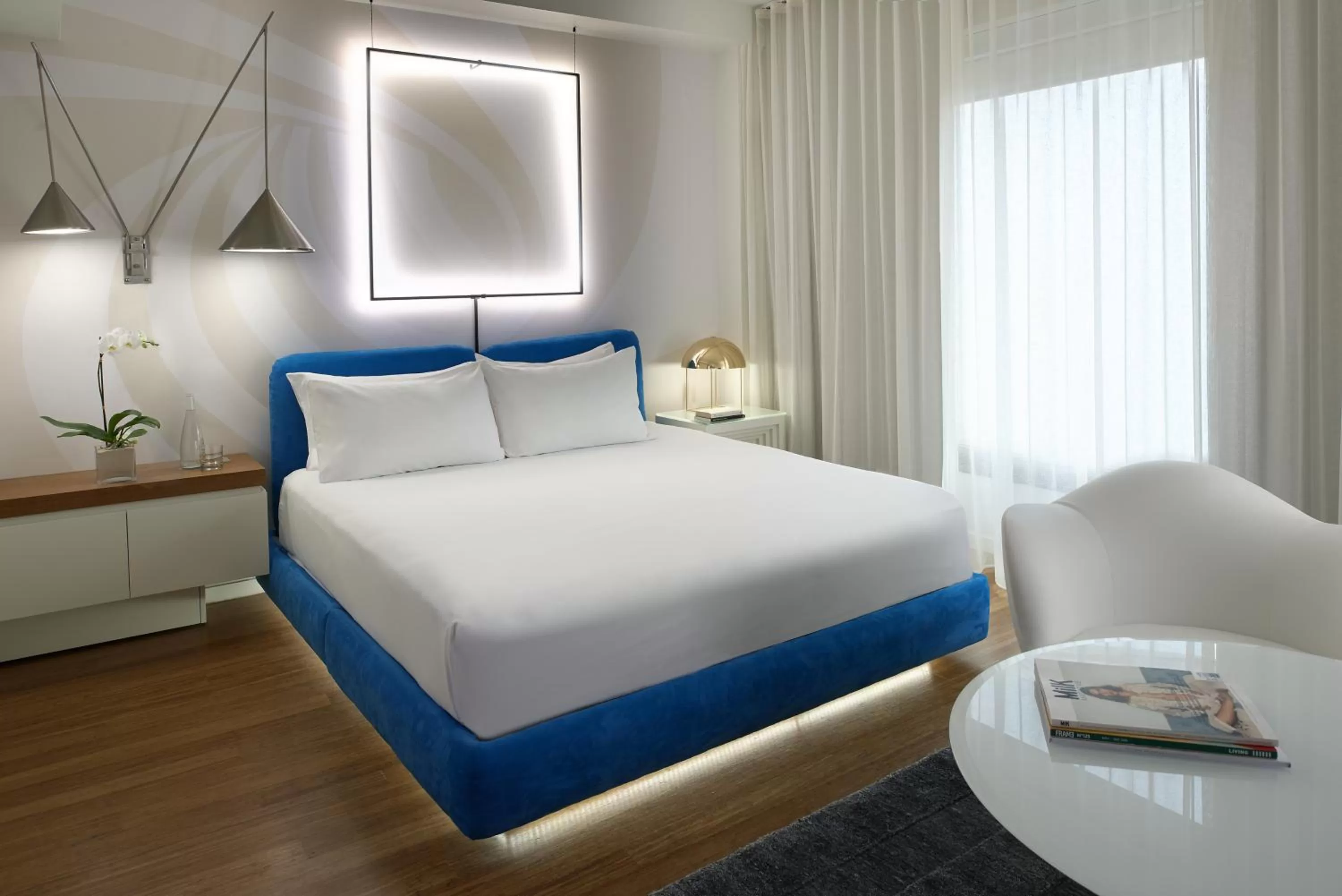 Bed in Mondrian Los Angeles