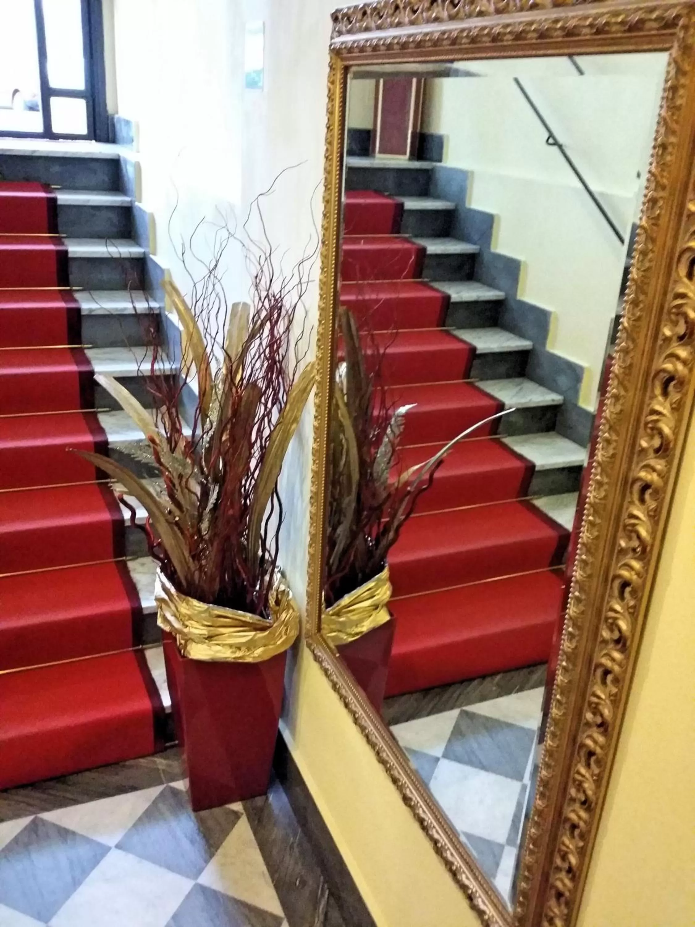 Decorative detail in Hotel Novecento