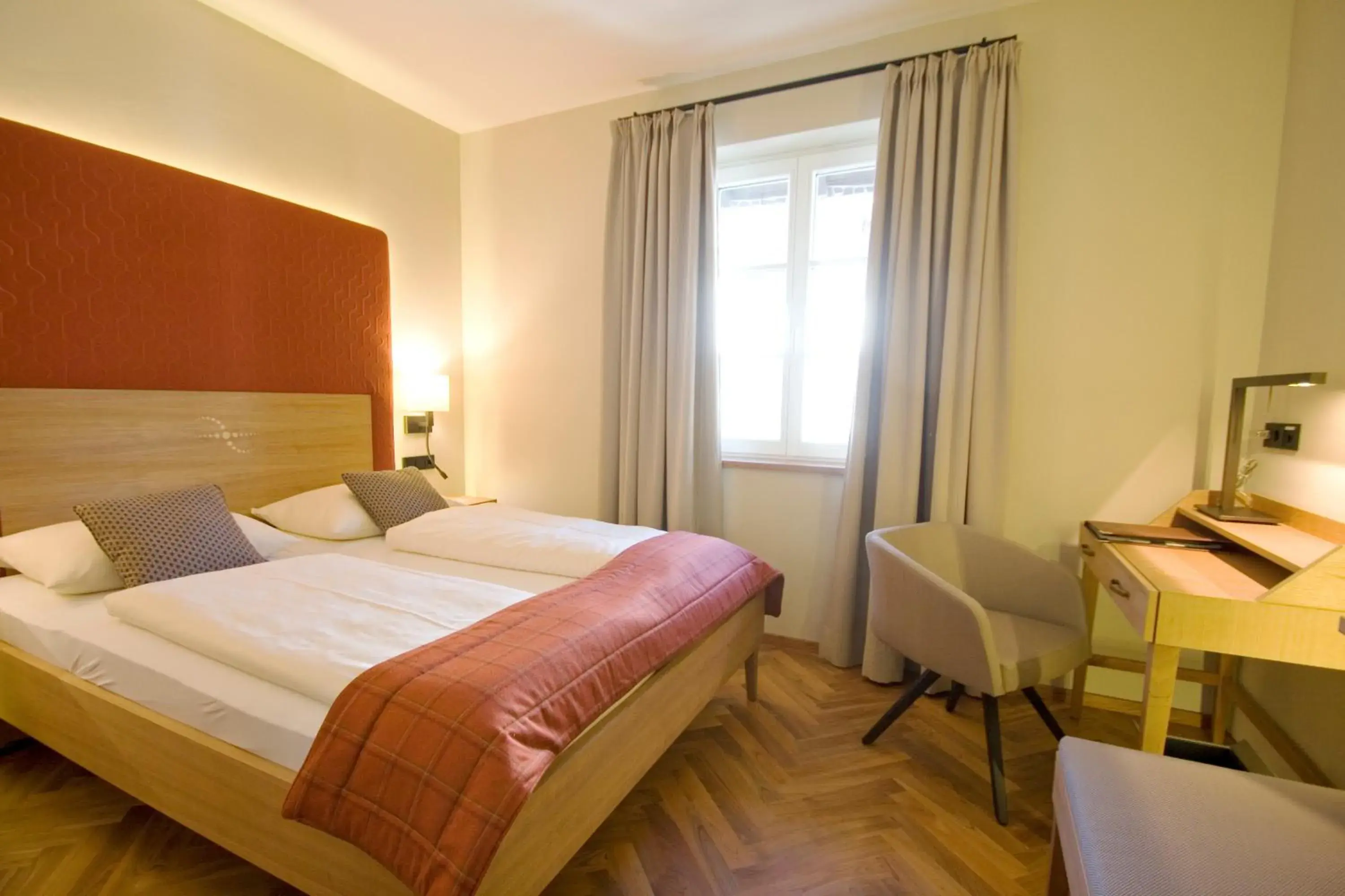 Photo of the whole room, Bed in Biohotel Garmischer Hof