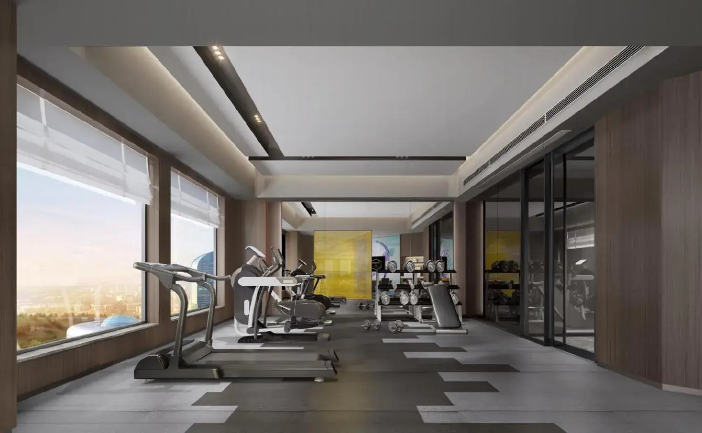 Fitness centre/facilities, Fitness Center/Facilities in Hampton By Hilton Hangzhou Future Sign Technology City