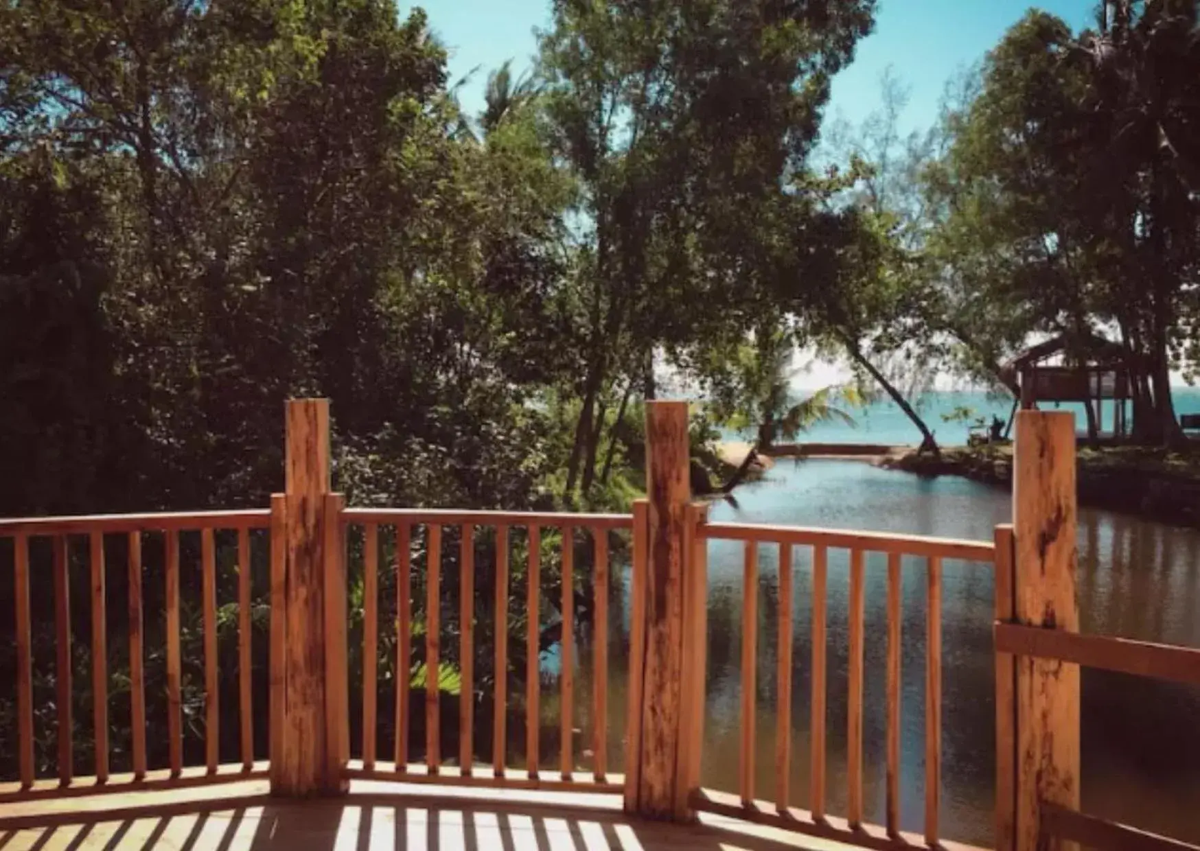 Sea view in Bamboo Cottages