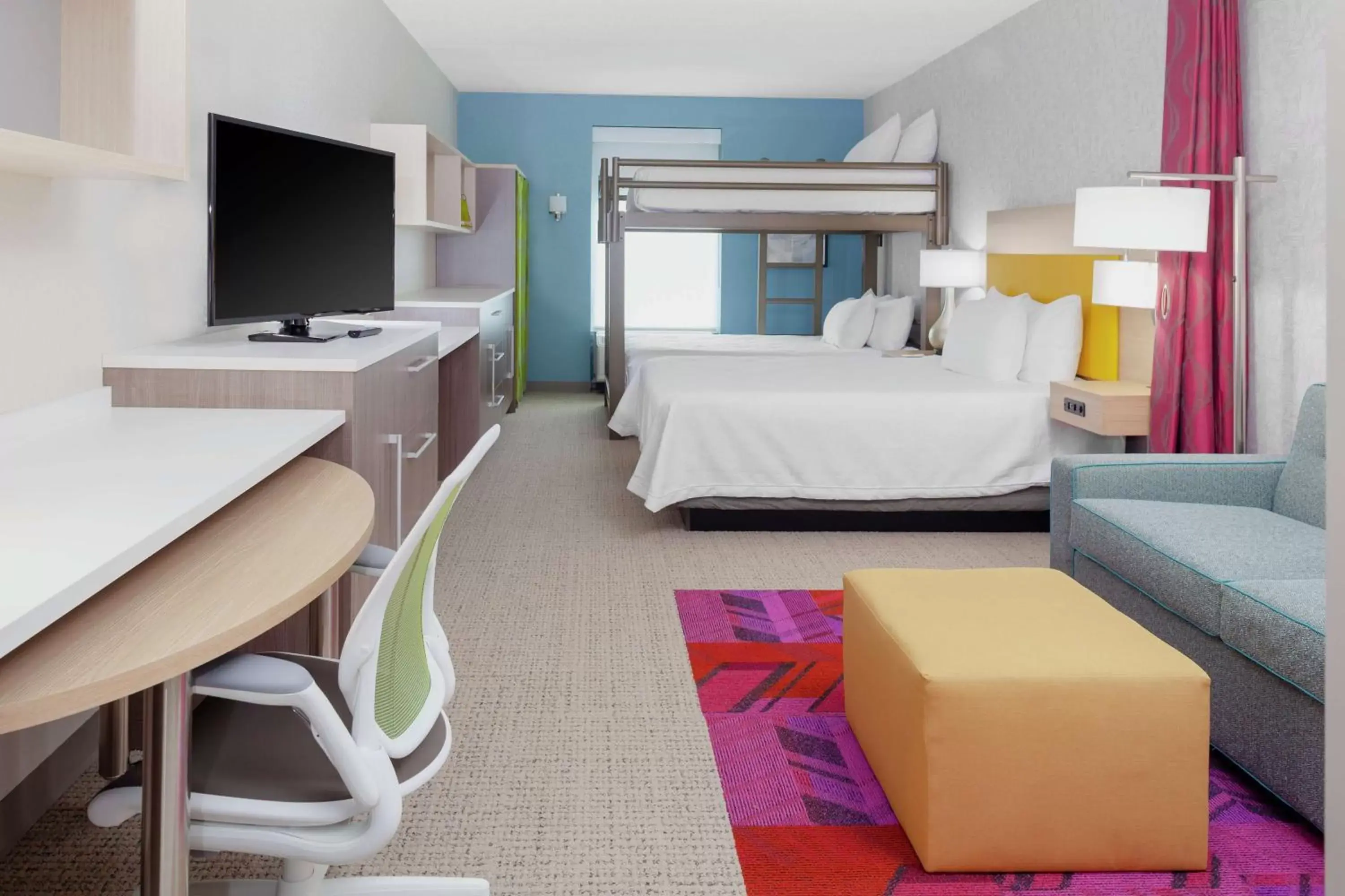 Bedroom, Bed in Home2 Suites By Hilton Orlando South Park - Near Epic Universe Bedroom, Bed in Home2 Suites By Hilton Orlando South Park - Near Epic Universe