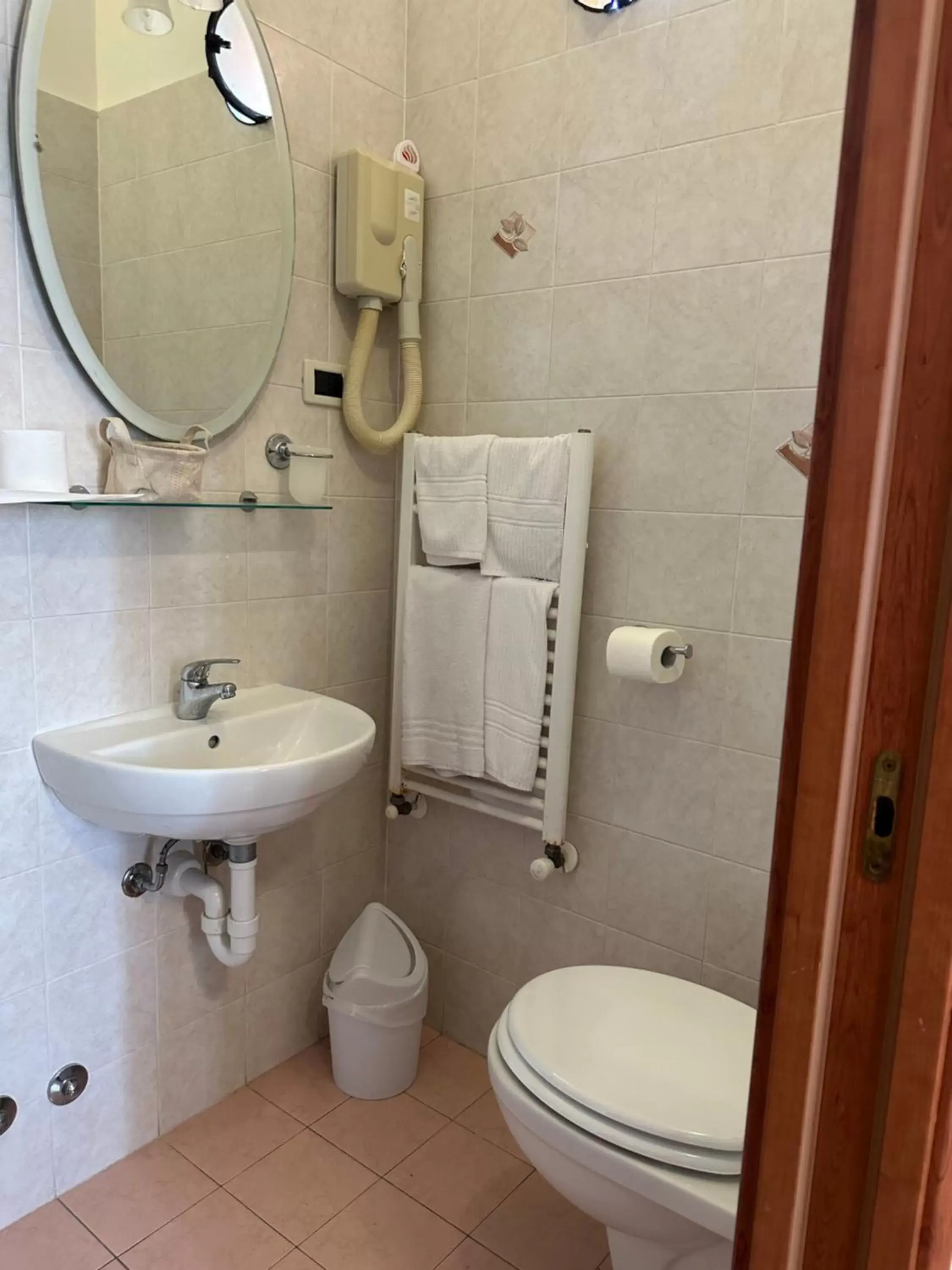 Toilet, Bathroom in Hotel Lora