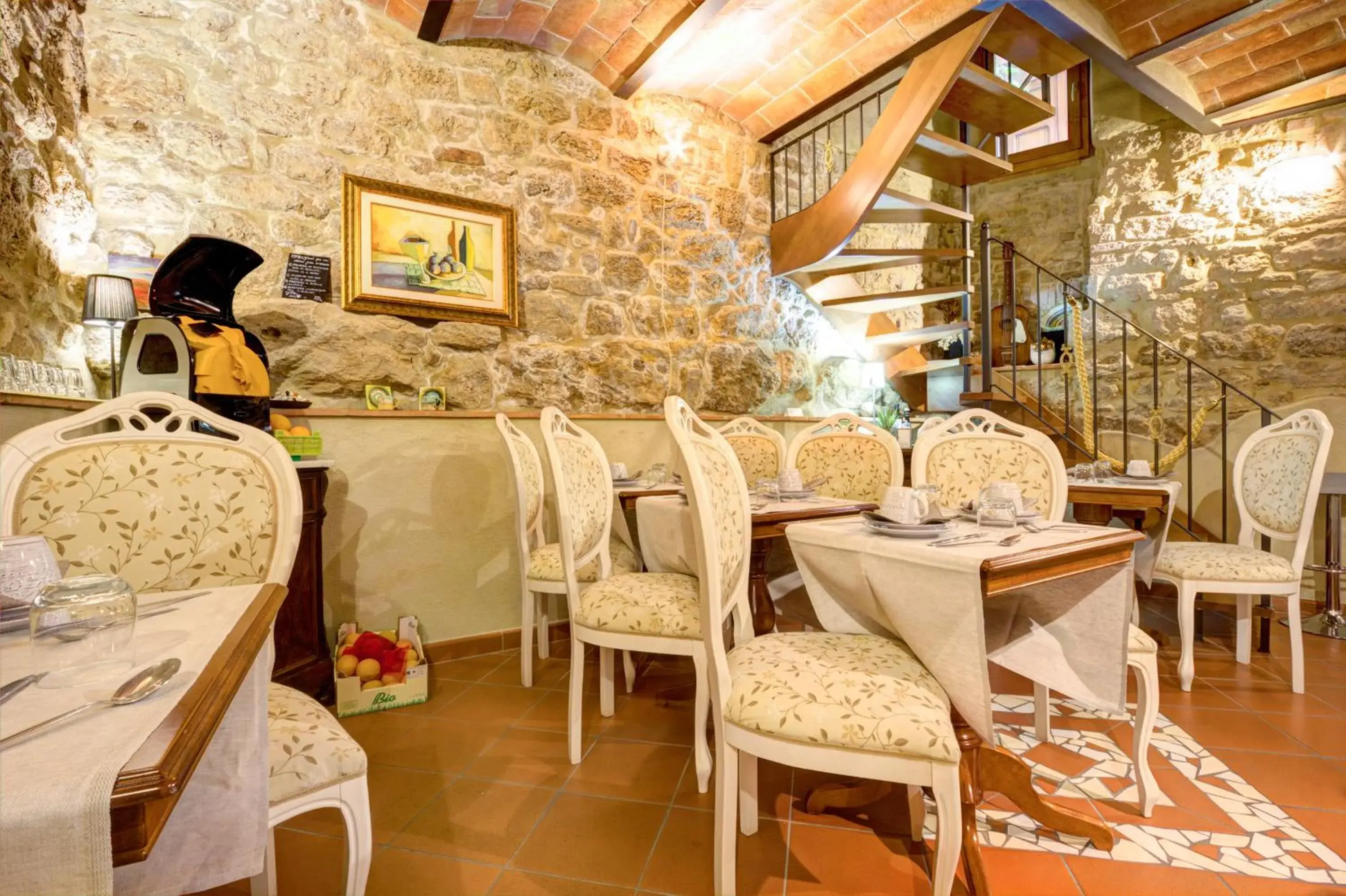 Breakfast, Restaurant/Places to Eat in Hotel Volterra In