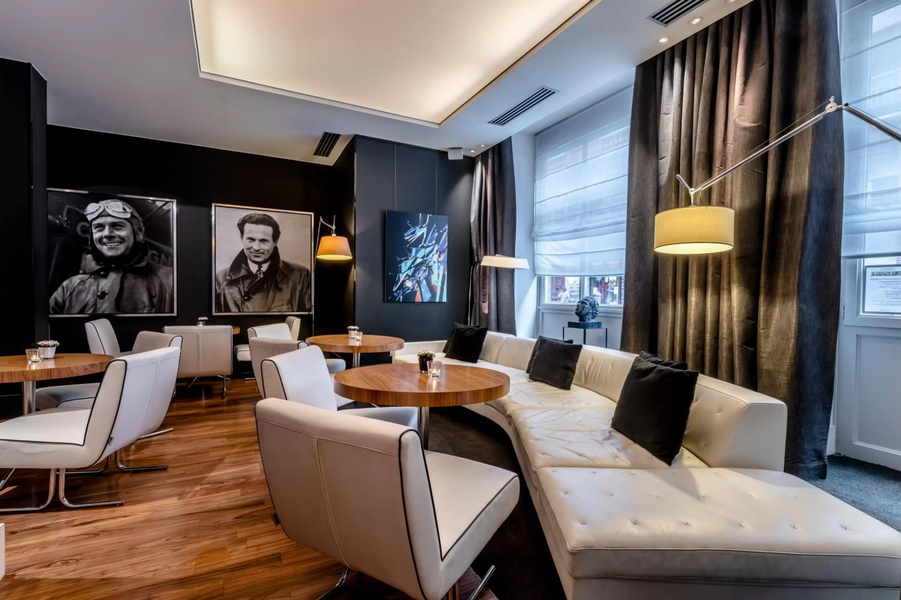 Living room in Le Grand Balcon Hotel