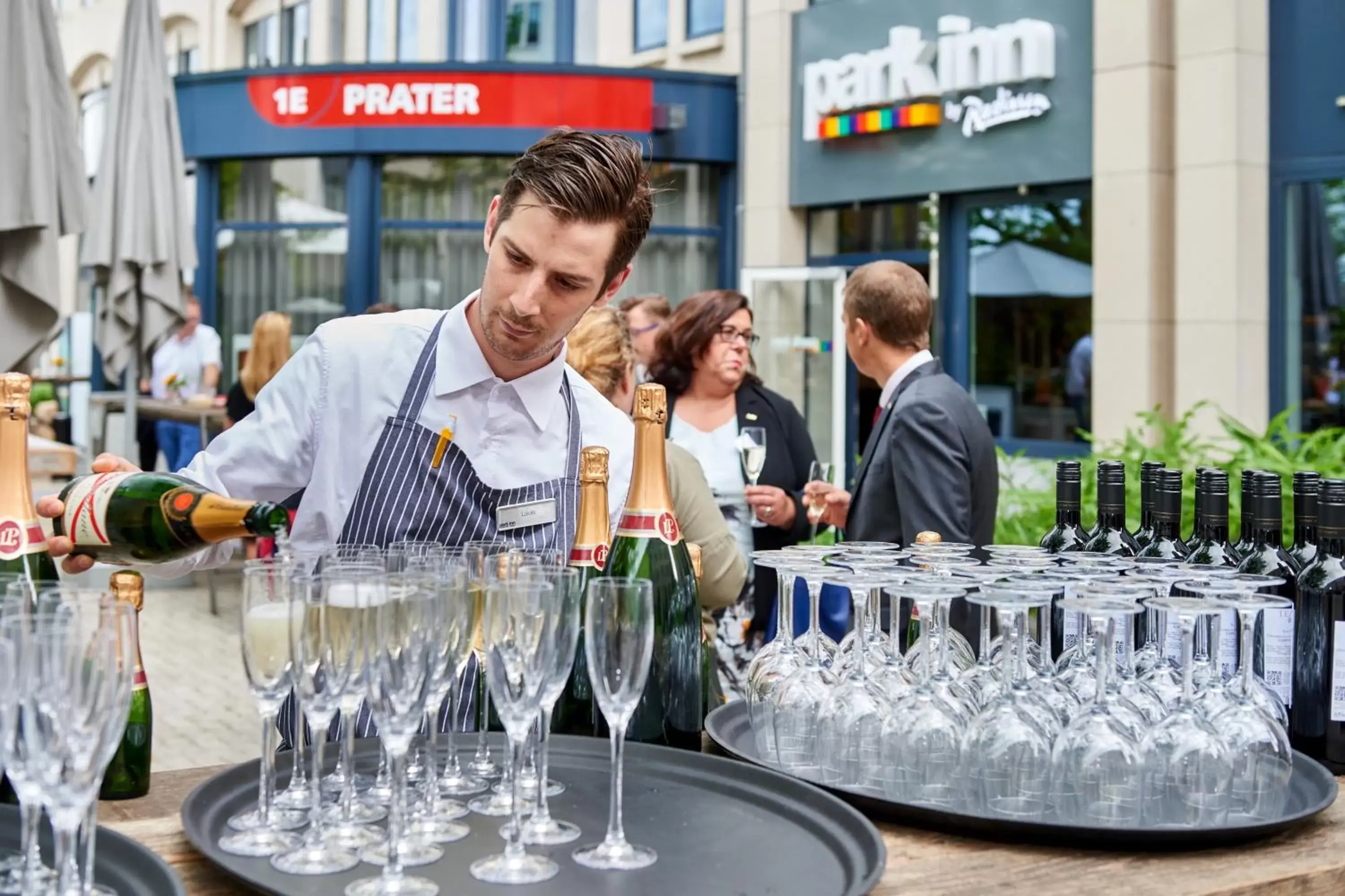 Balcony/Terrace in Park Inn By Radisson Brussels Airport