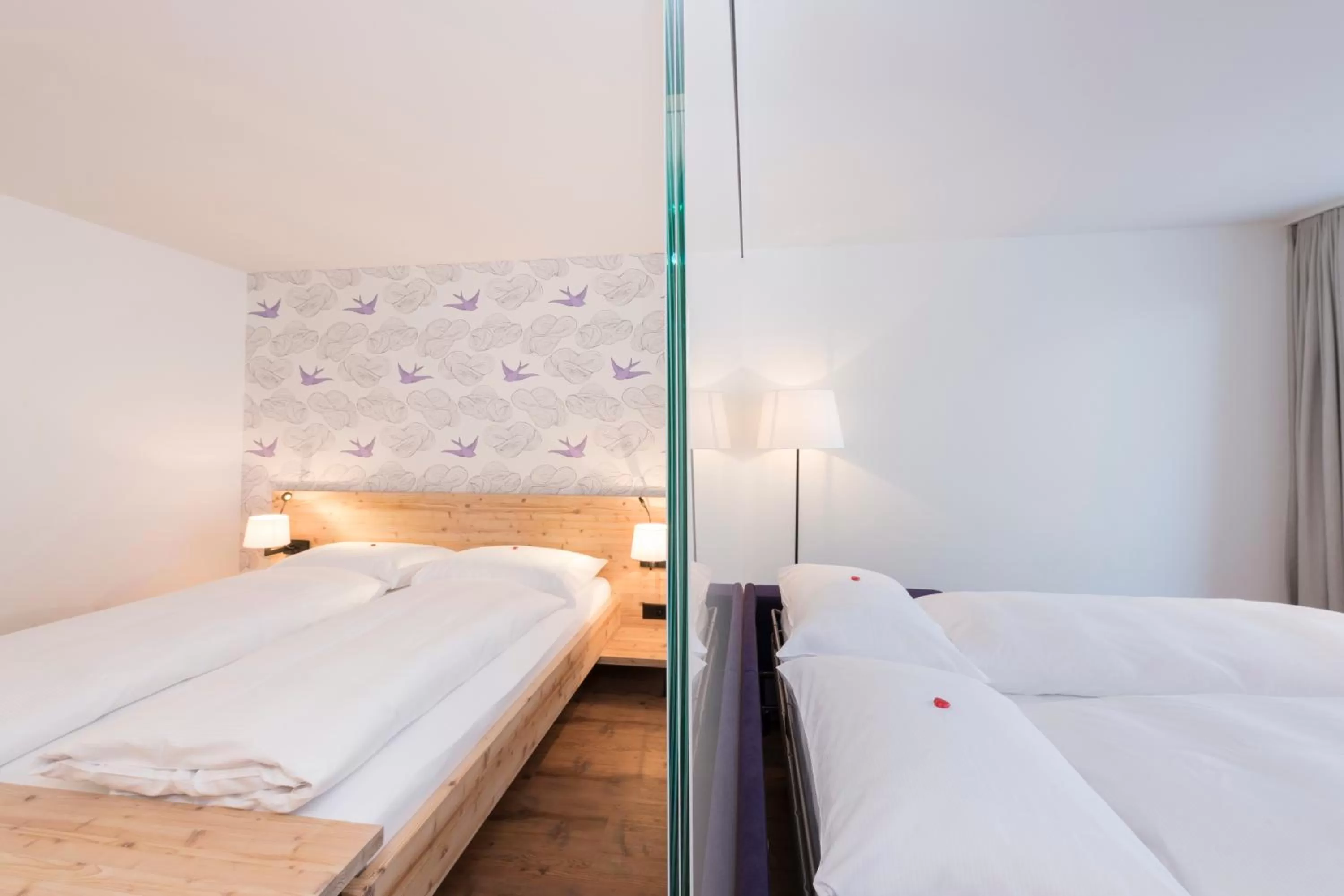 Photo of the whole room, Bed in Randolins Familienresort