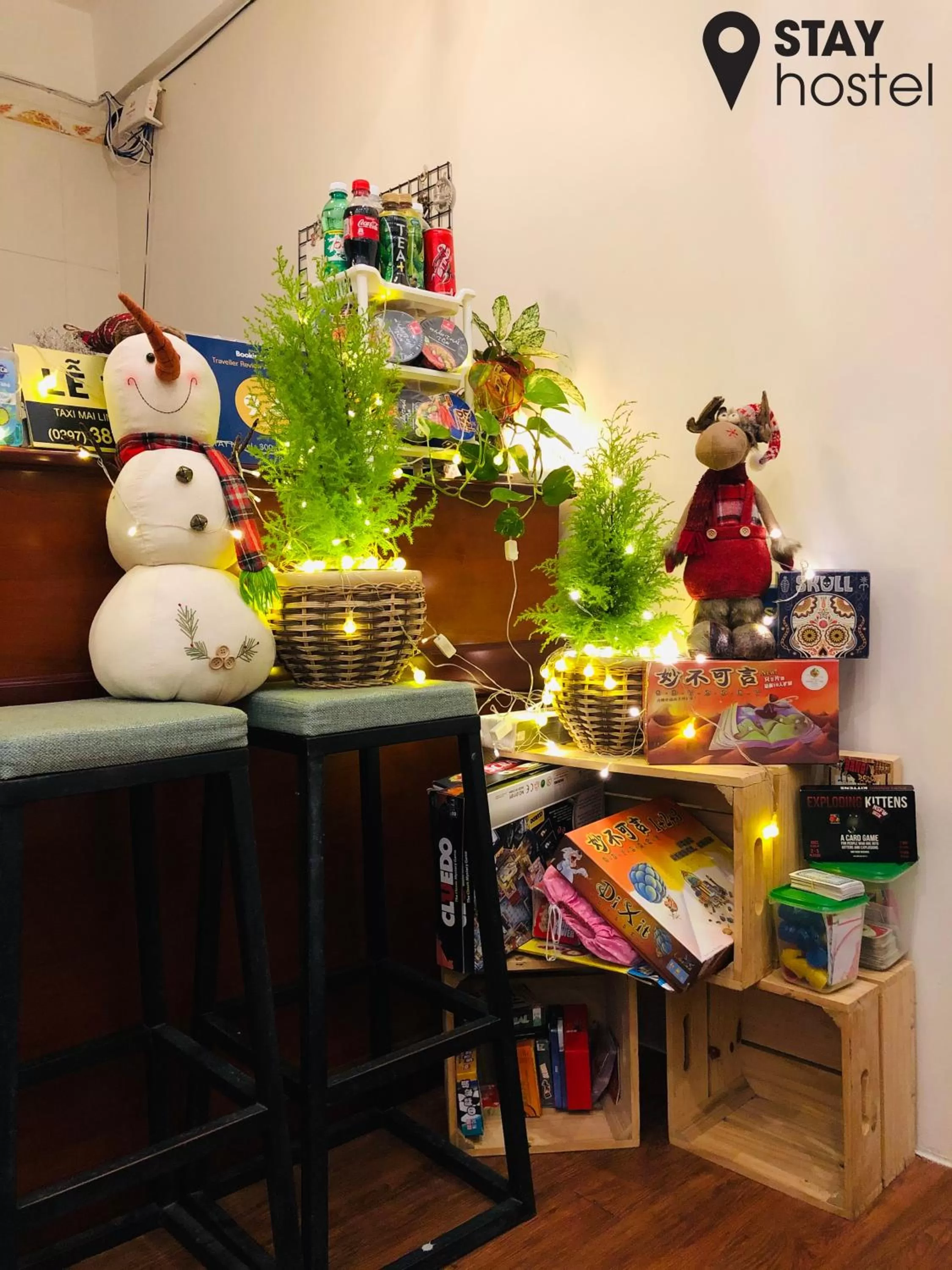 Lobby or reception in STAY hostel 2 - 350m from the ferry