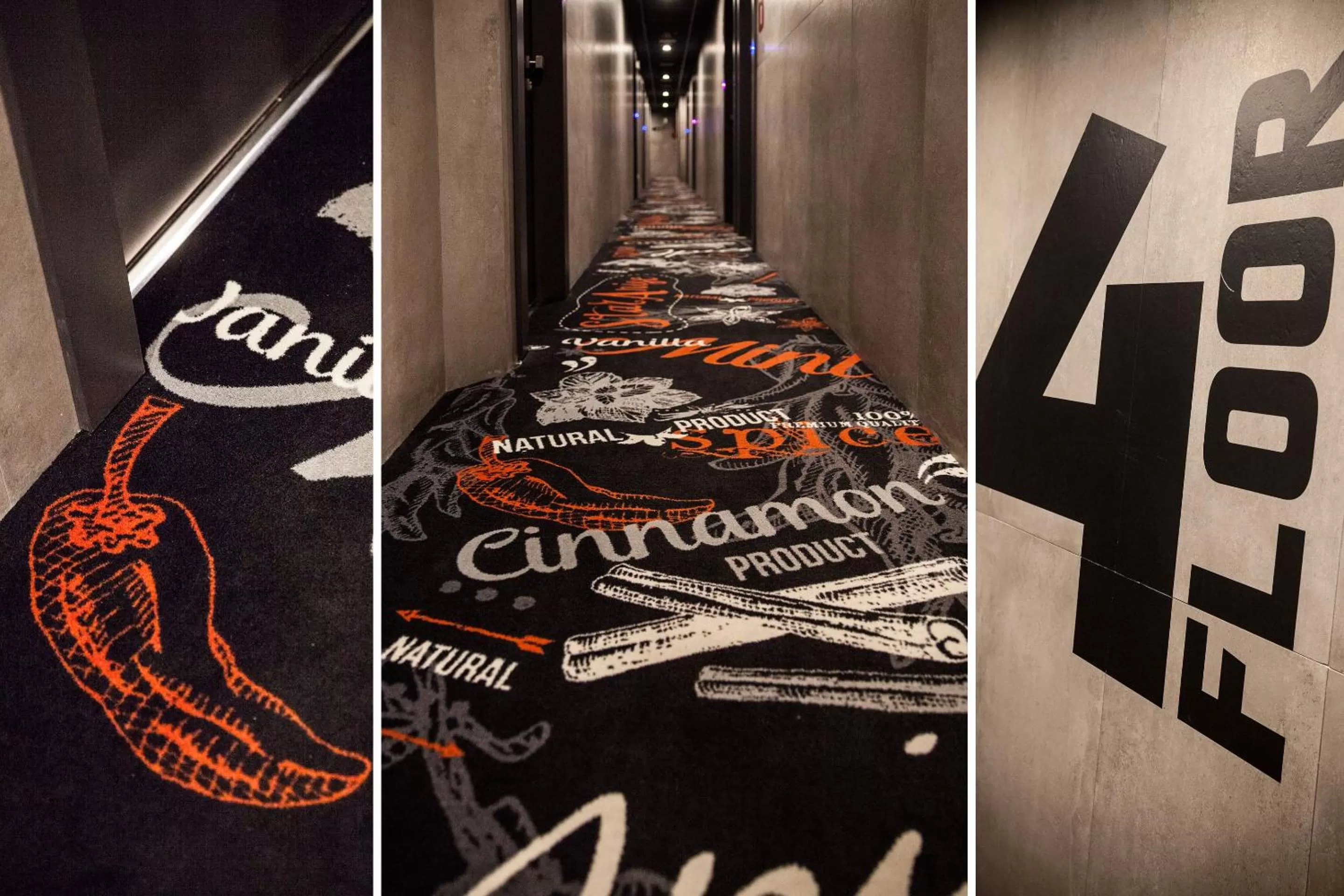 Decorative detail in Spice Hotel Milano