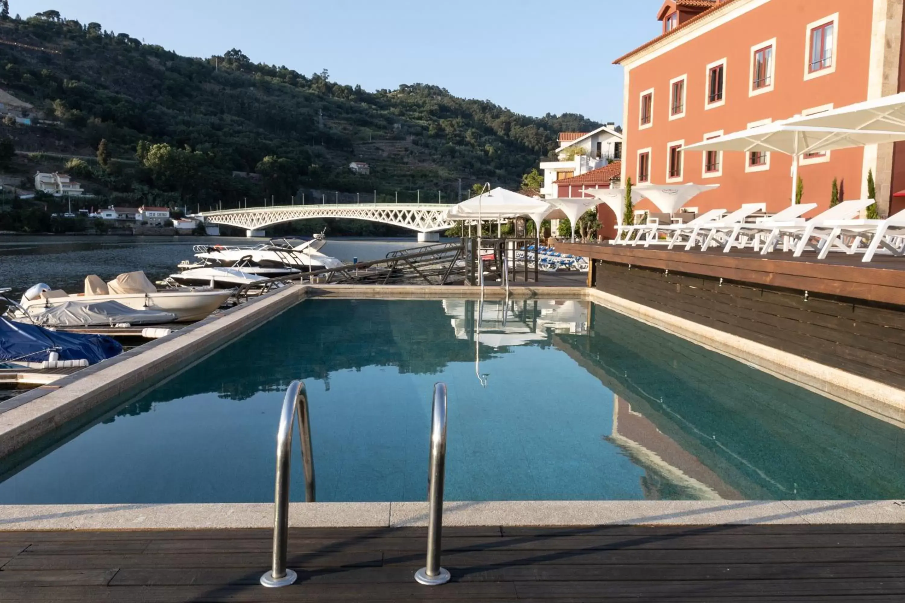 Swimming Pool in Douro Hotel Porto Antigo