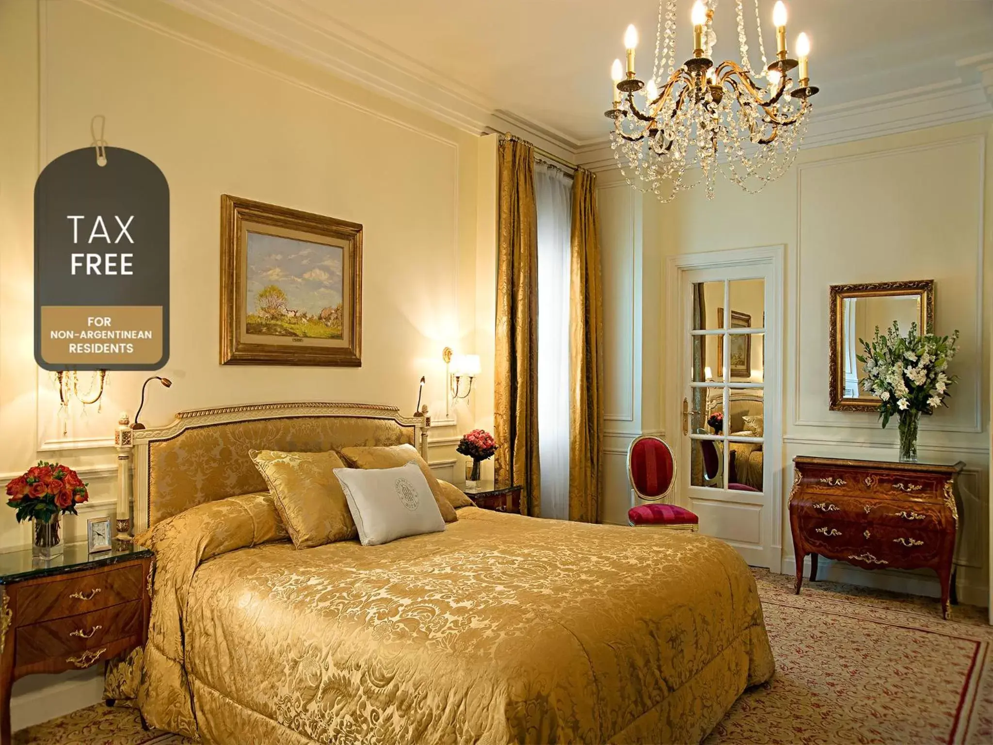 Bedroom, Bed in Alvear Palace Hotel - Leading Hotels of the World