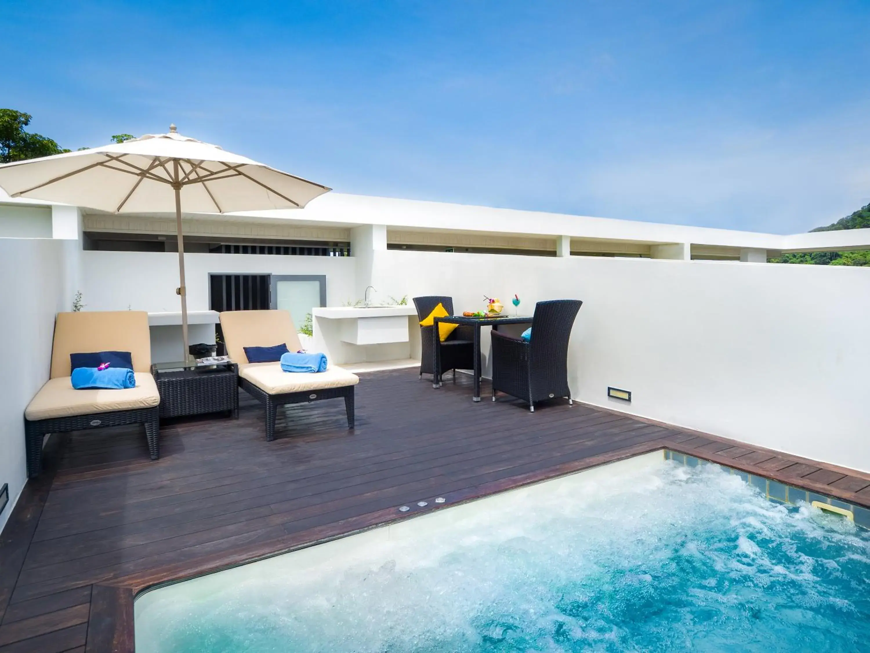 Studio with Sea View and Private Pool in Lets Phuket Twin Sands Resort & Spa-SHA Extra Plus