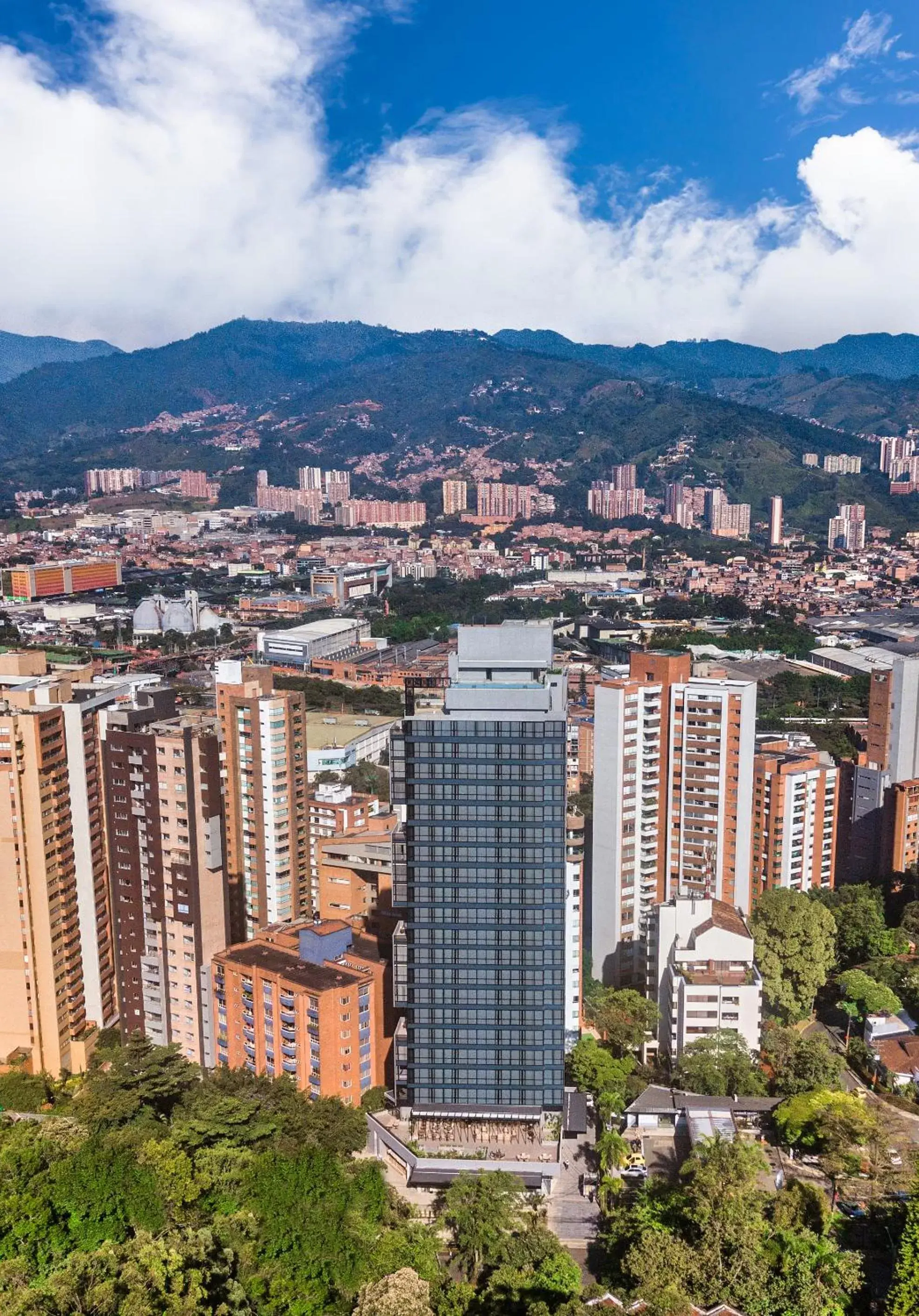 Facade/entrance, Bird's-eye View in Hotel York Luxury Suites Medellin by Preferred