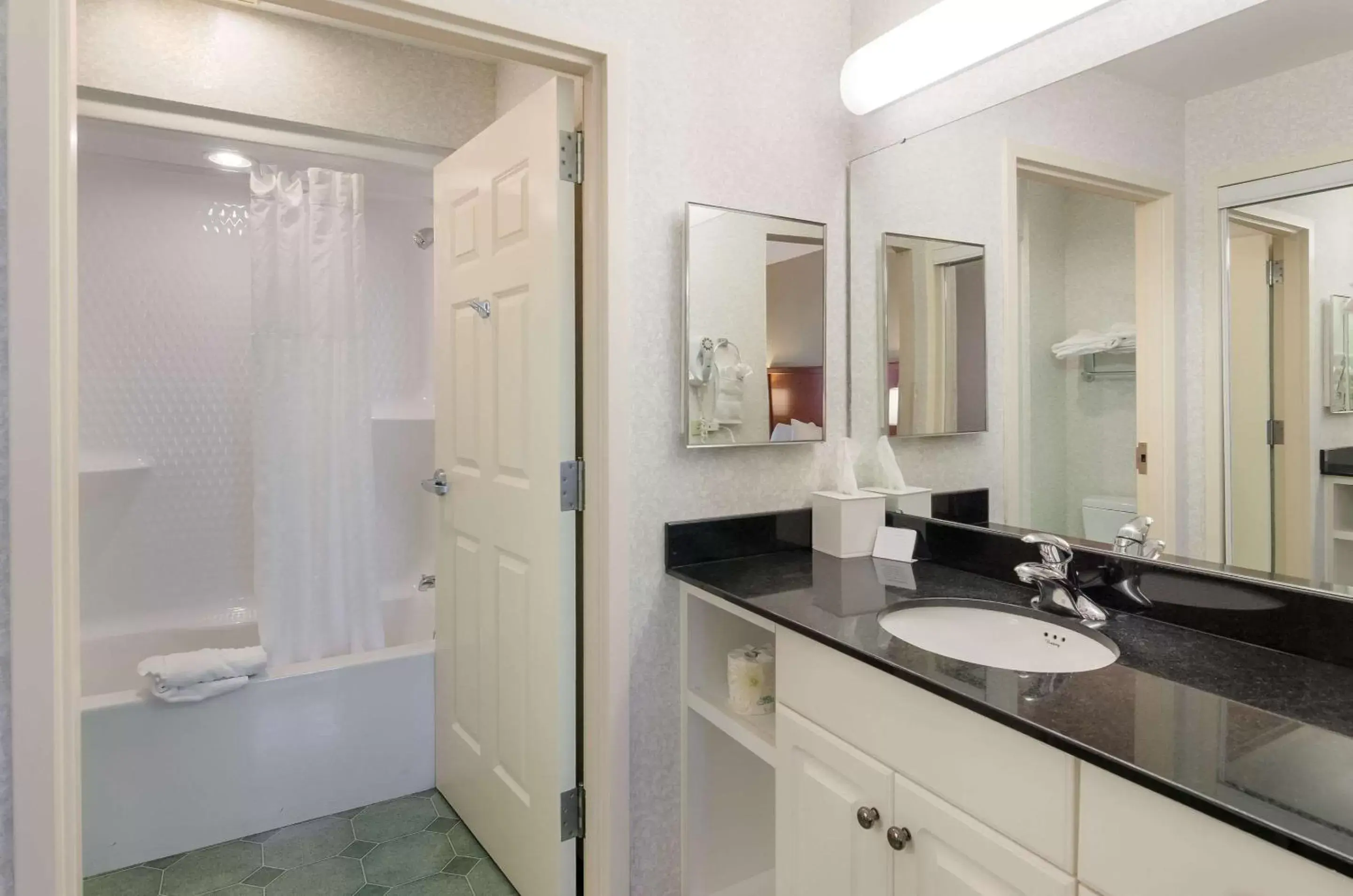 Bedroom, Bathroom in MainStay Suites Airport
