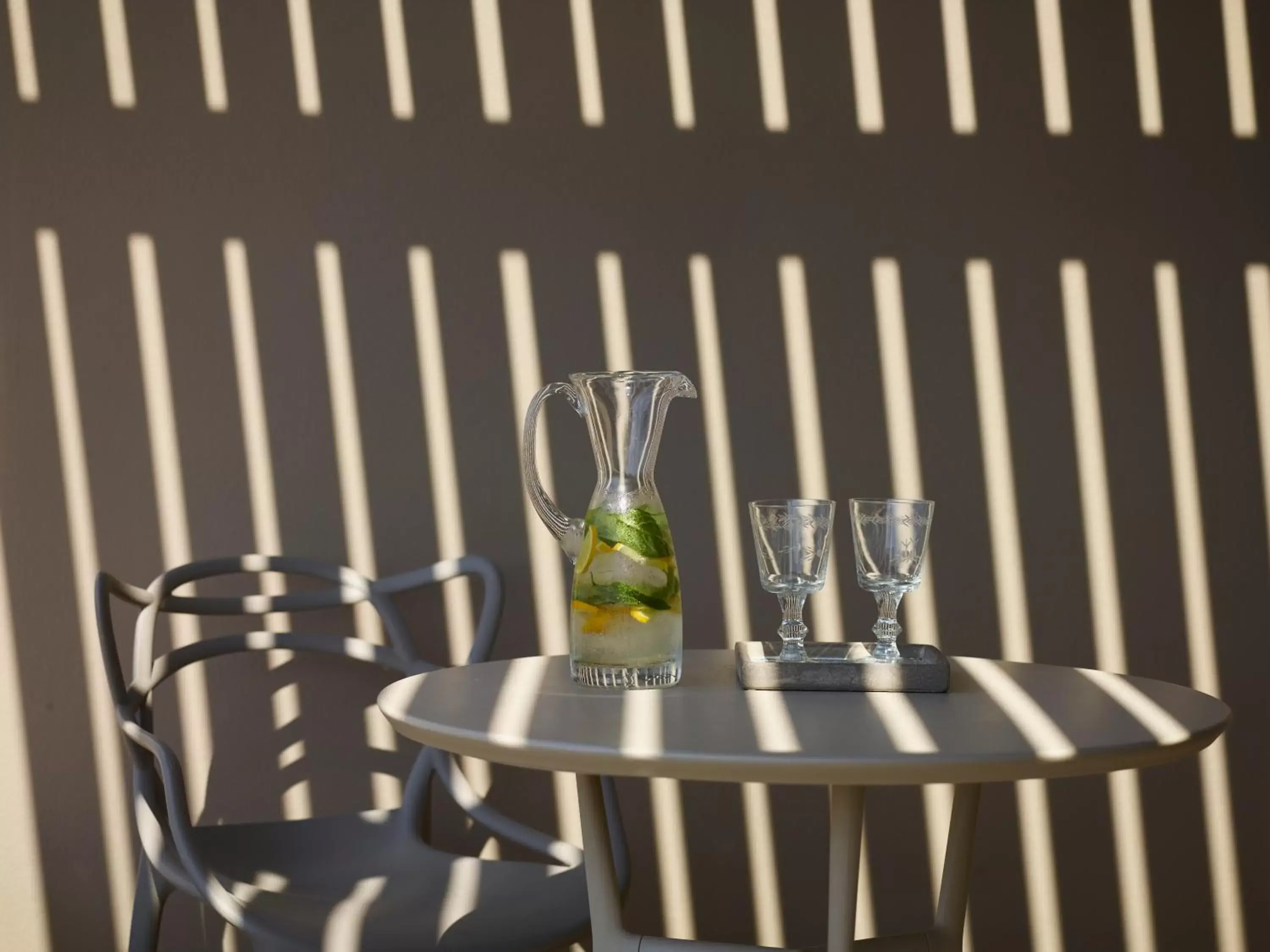 Patio in Aeolis Tinos Suites