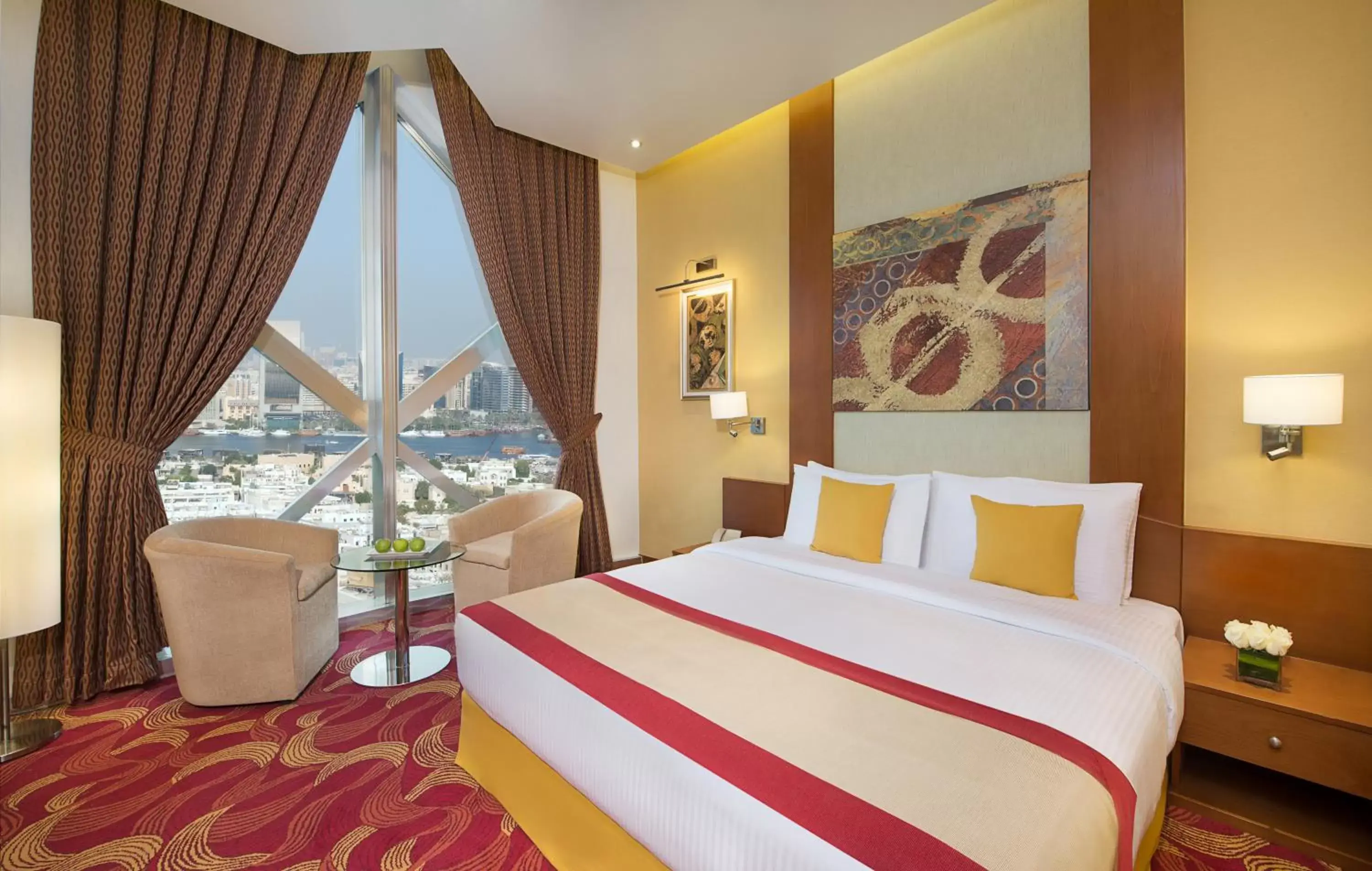 Bedroom, Bed in City Seasons Towers Hotel Bur Dubai