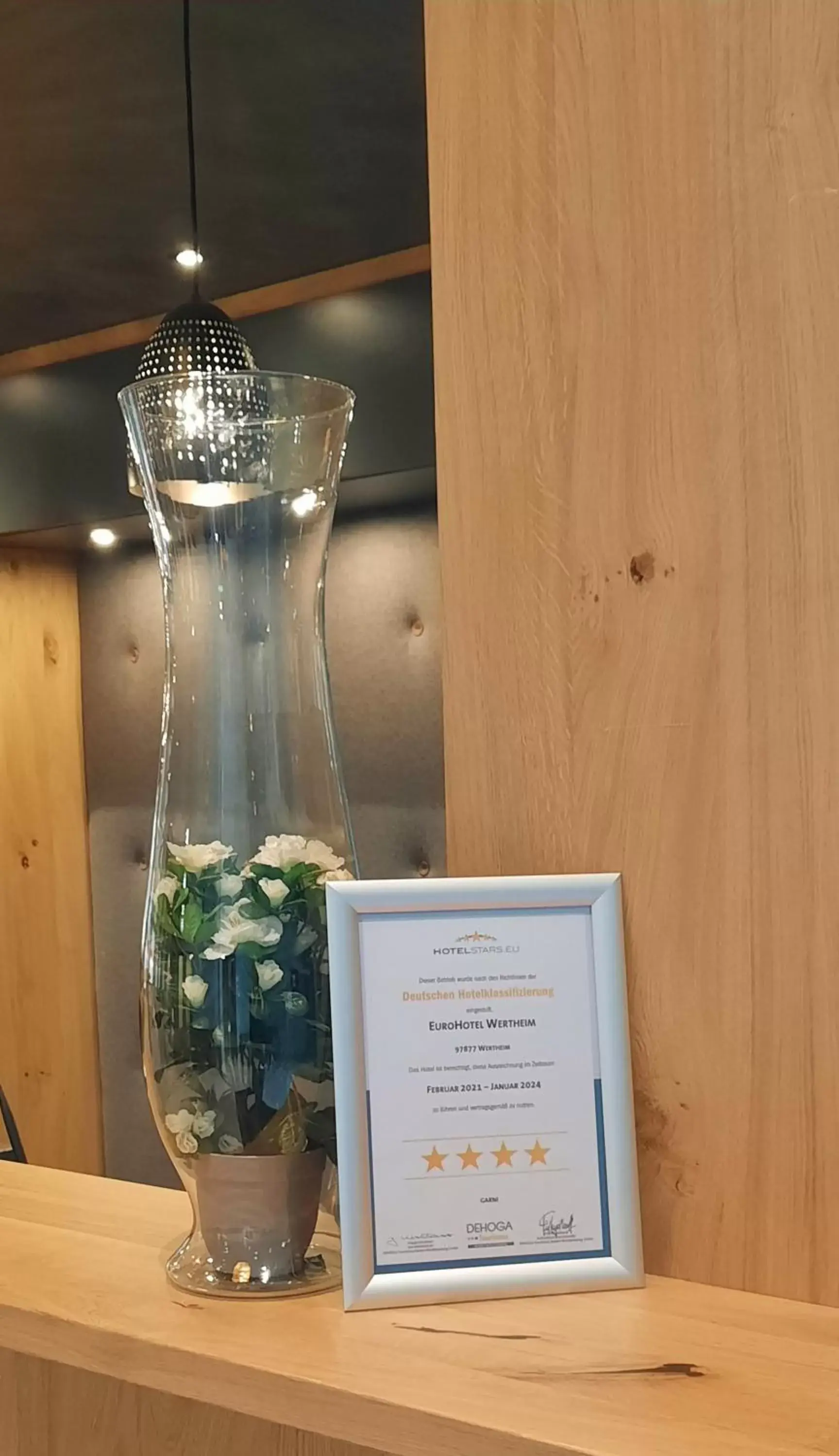 Lobby or reception in Euro Hotel Wertheim Lobby or reception in Euro Hotel Wertheim