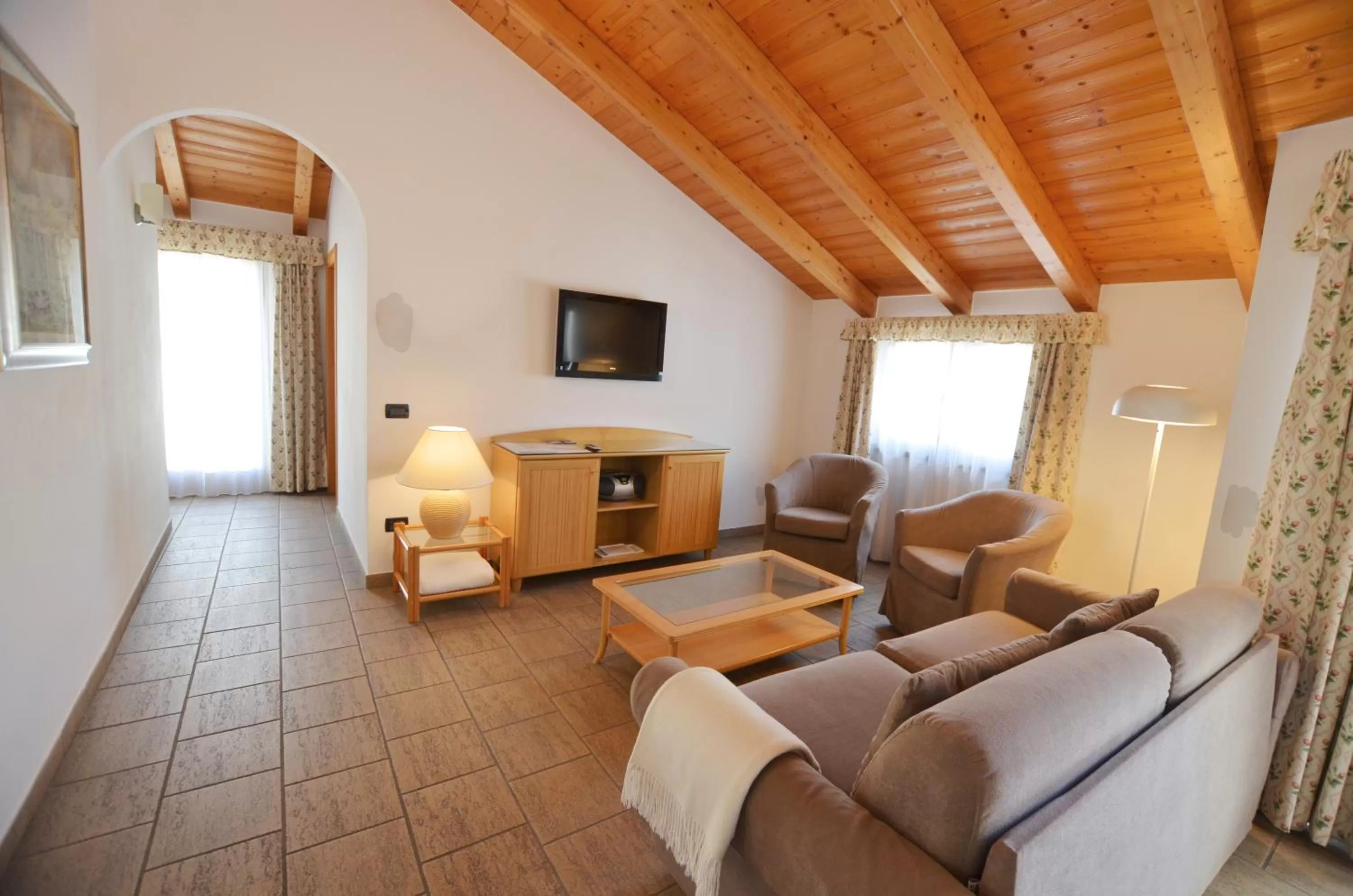 Living room in Residence Alle Palme