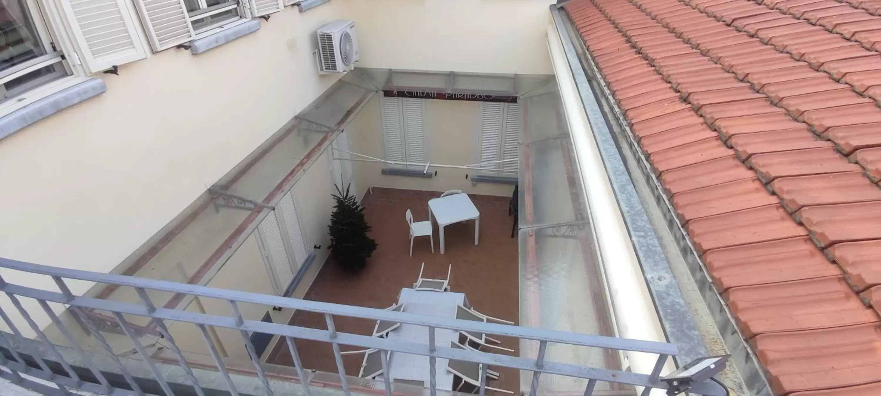 Balcony/Terrace in Palazzo Altavilla Deluxe