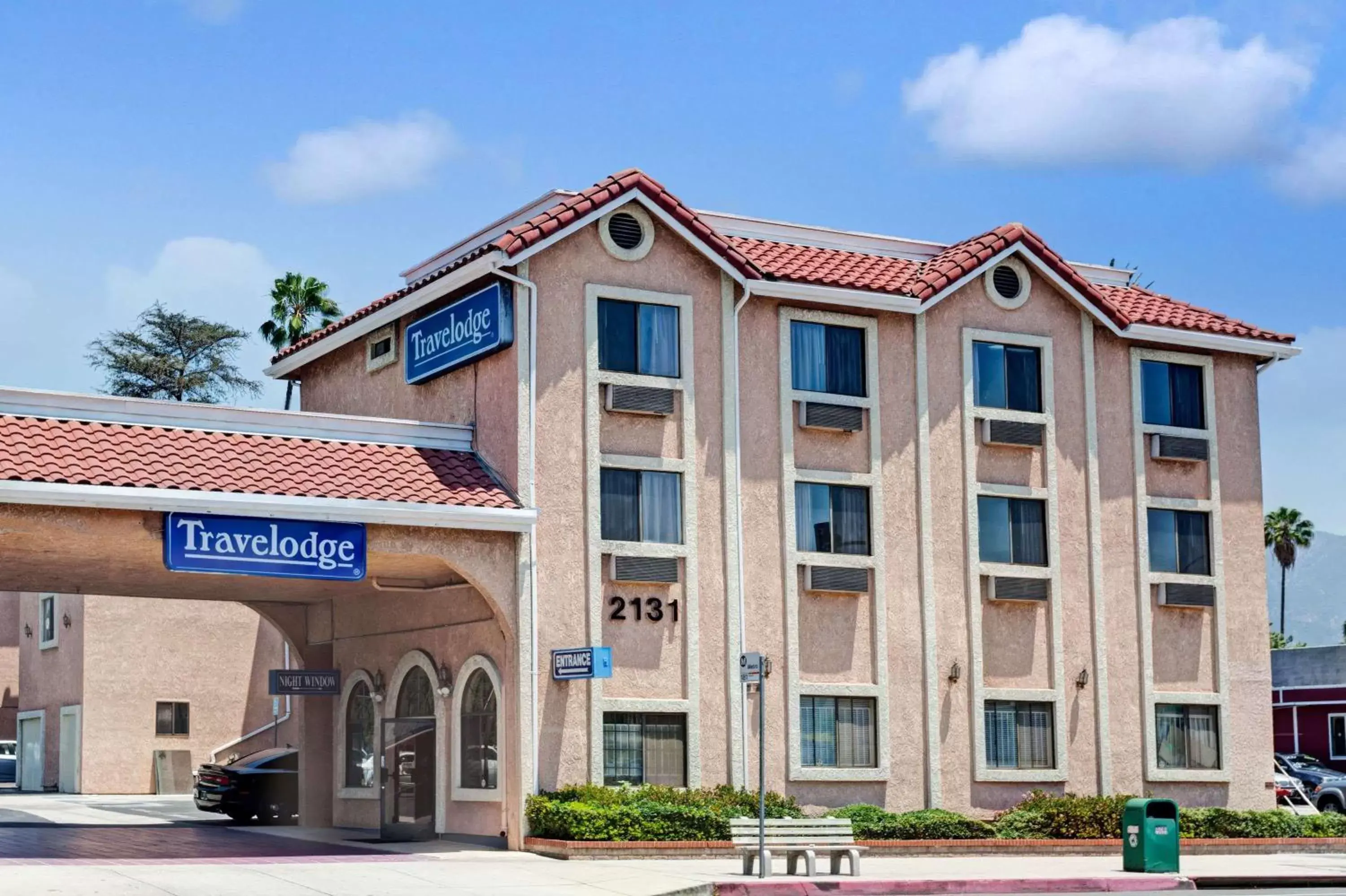 Property Building in Travelodge by Wyndham Pasadena Central