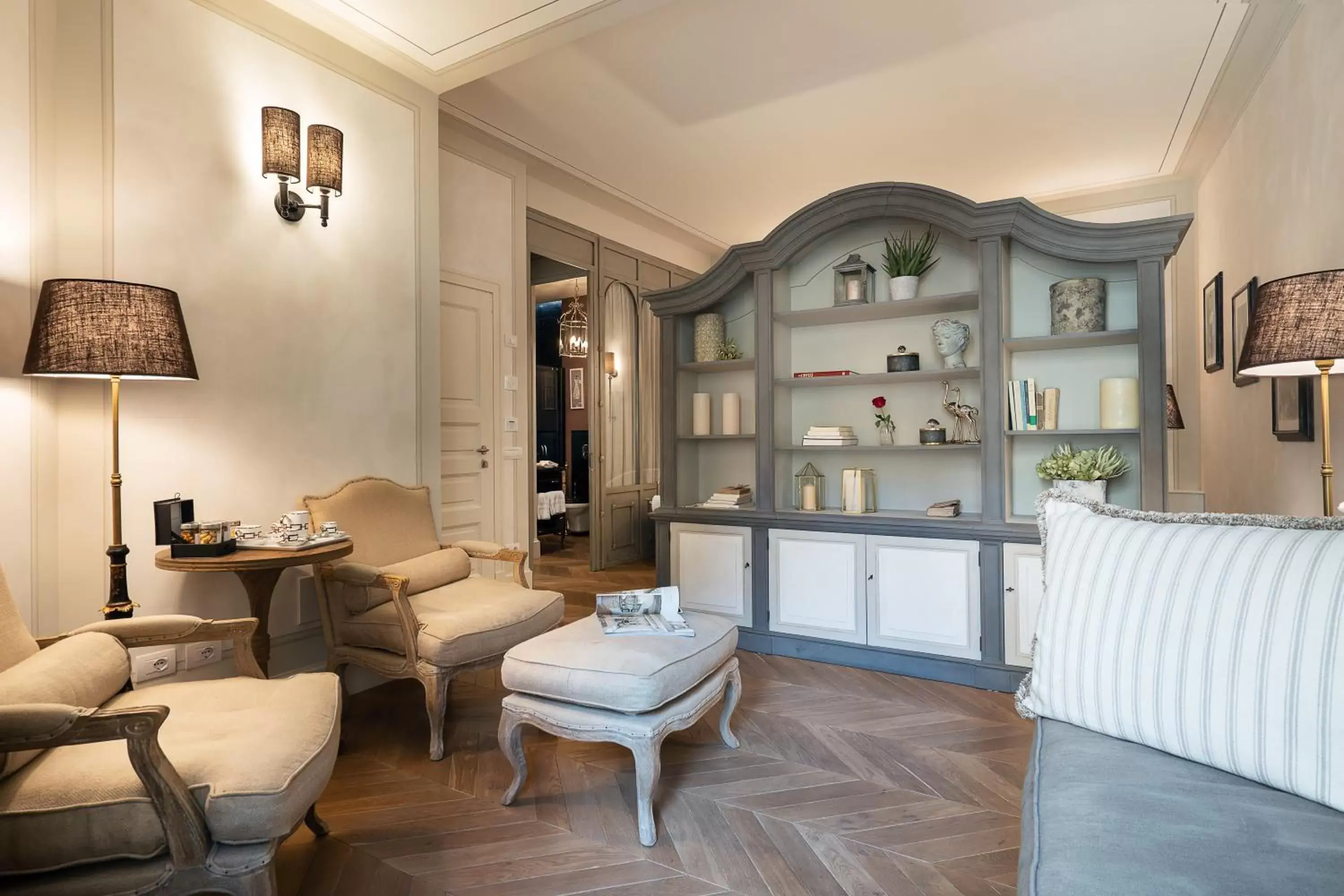 Living room, Seating Area in Corte Calzaiuoli Elegant Suites
