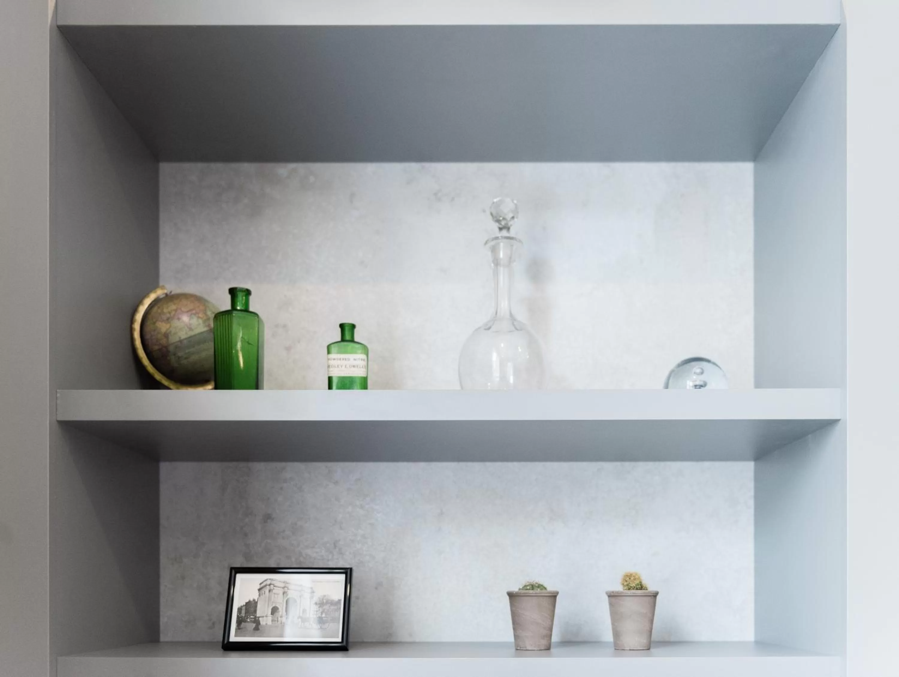 Decorative detail in Blandford Hotel