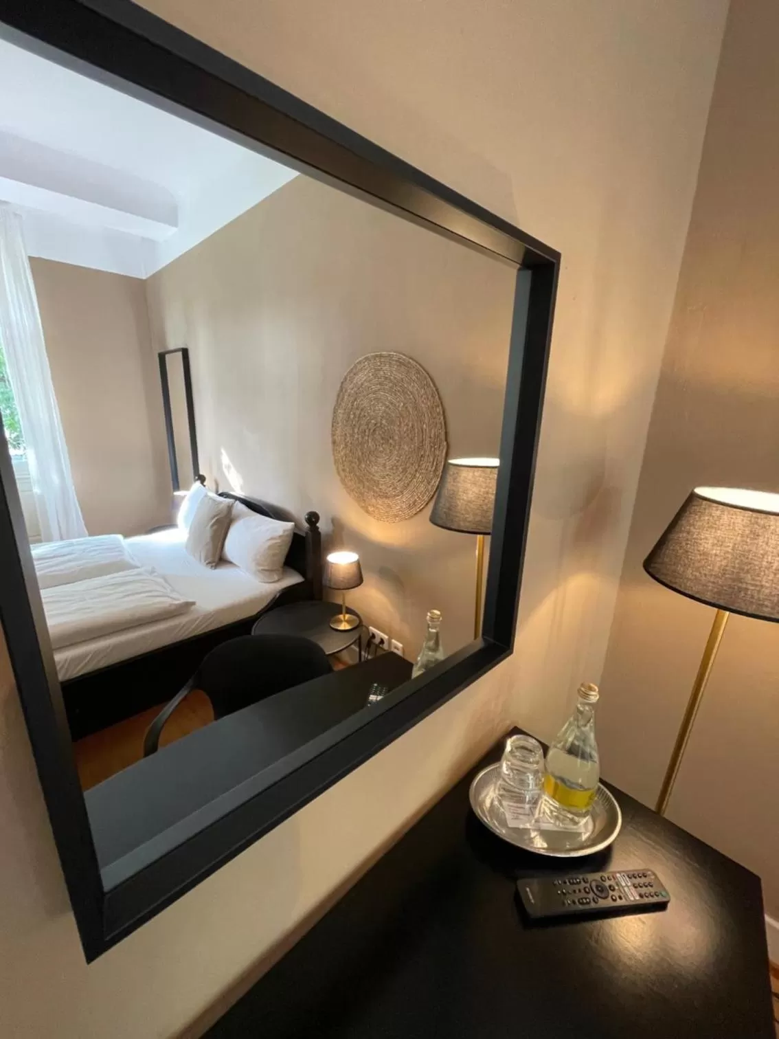 Photo of the whole room, Bed in AUERSTEIN-Hotels auerstein & auerstein-mono