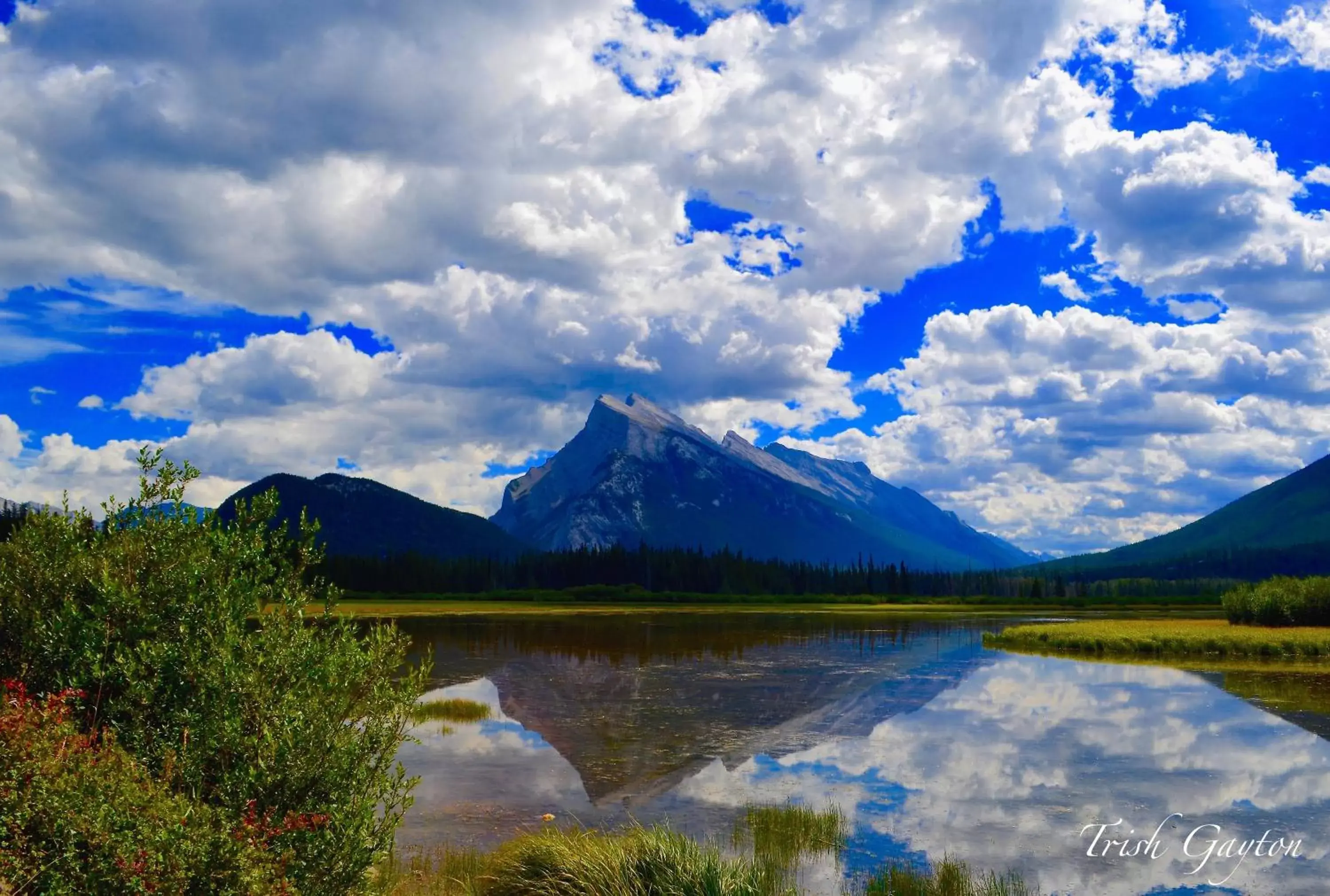 Natural landscape in Sunset Resorts Canmore and Spa