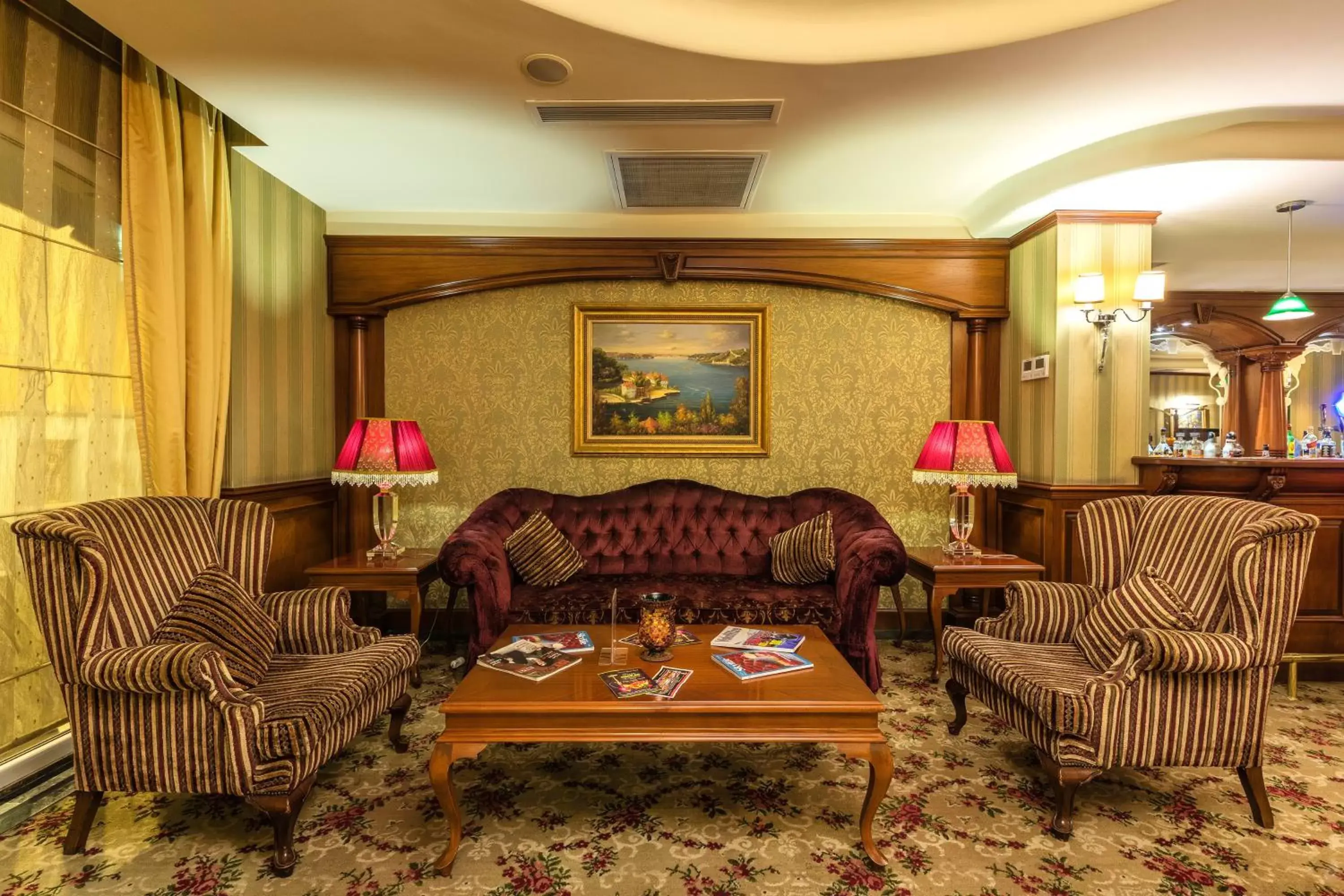Lobby or reception, Seating Area in Grand Yavuz Hotel Sultanahmet