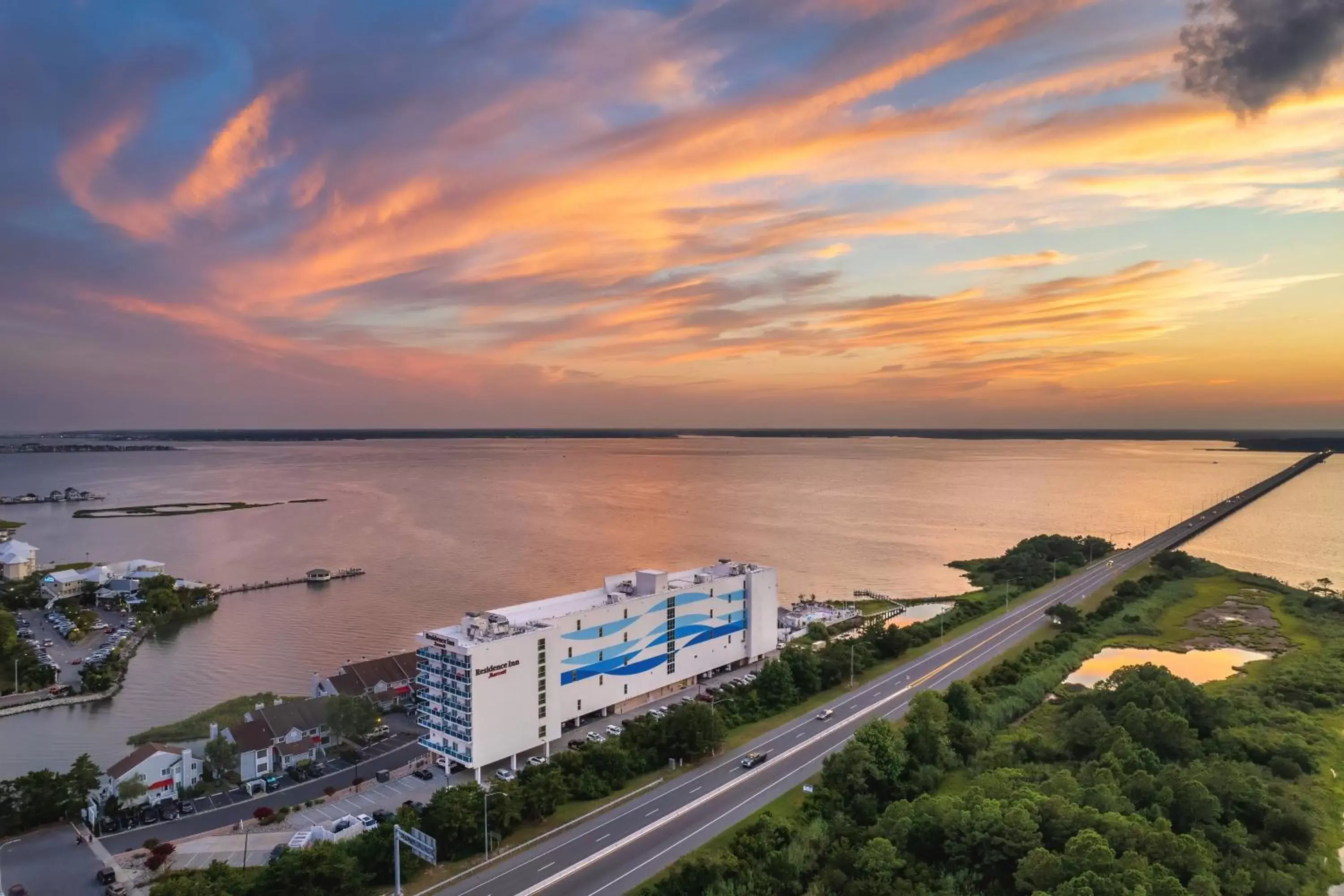 Property building, Bird's-eye View in Residence Inn by Marriott Ocean City