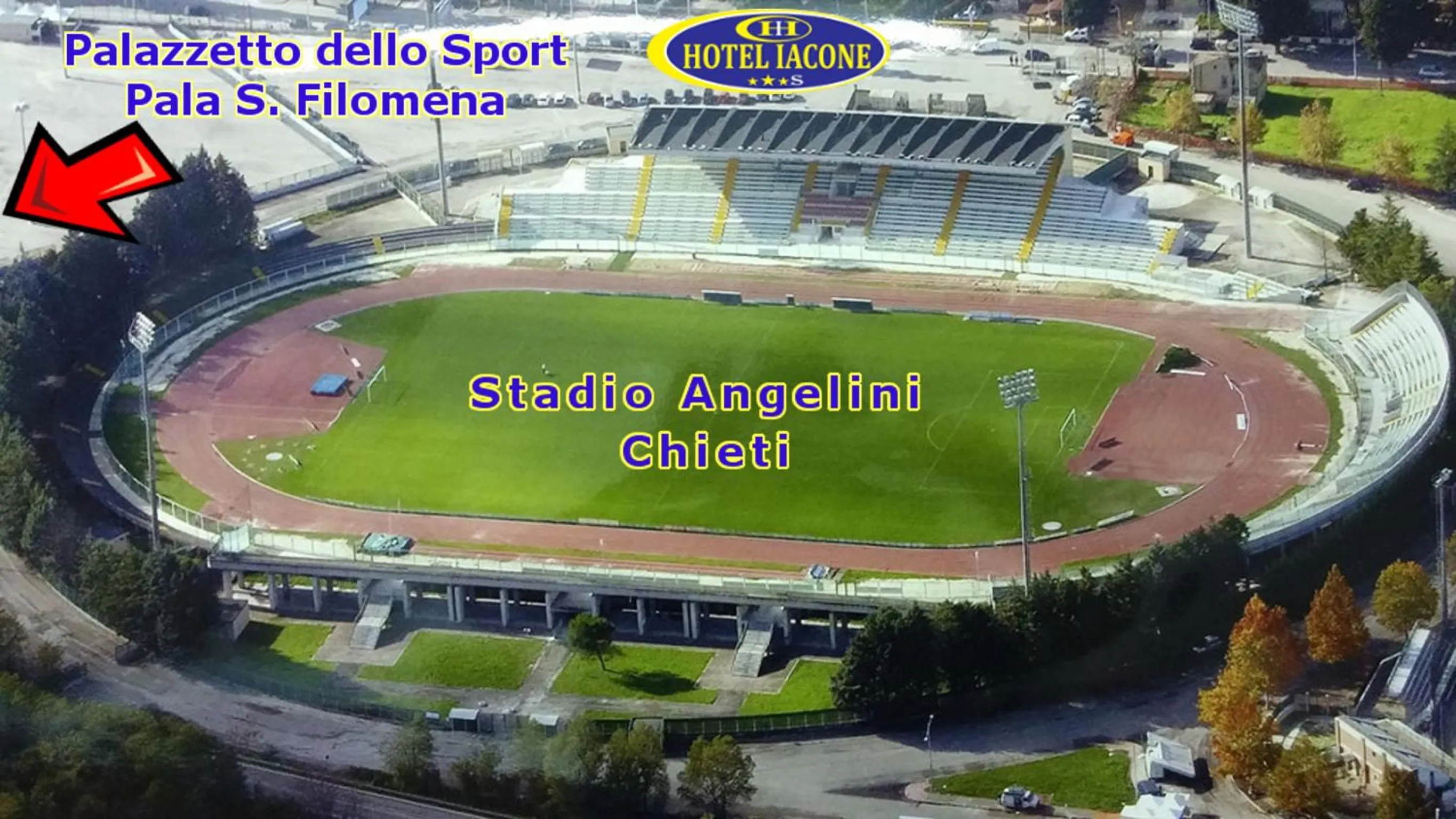 Bird's eye view in Hotel Iacone