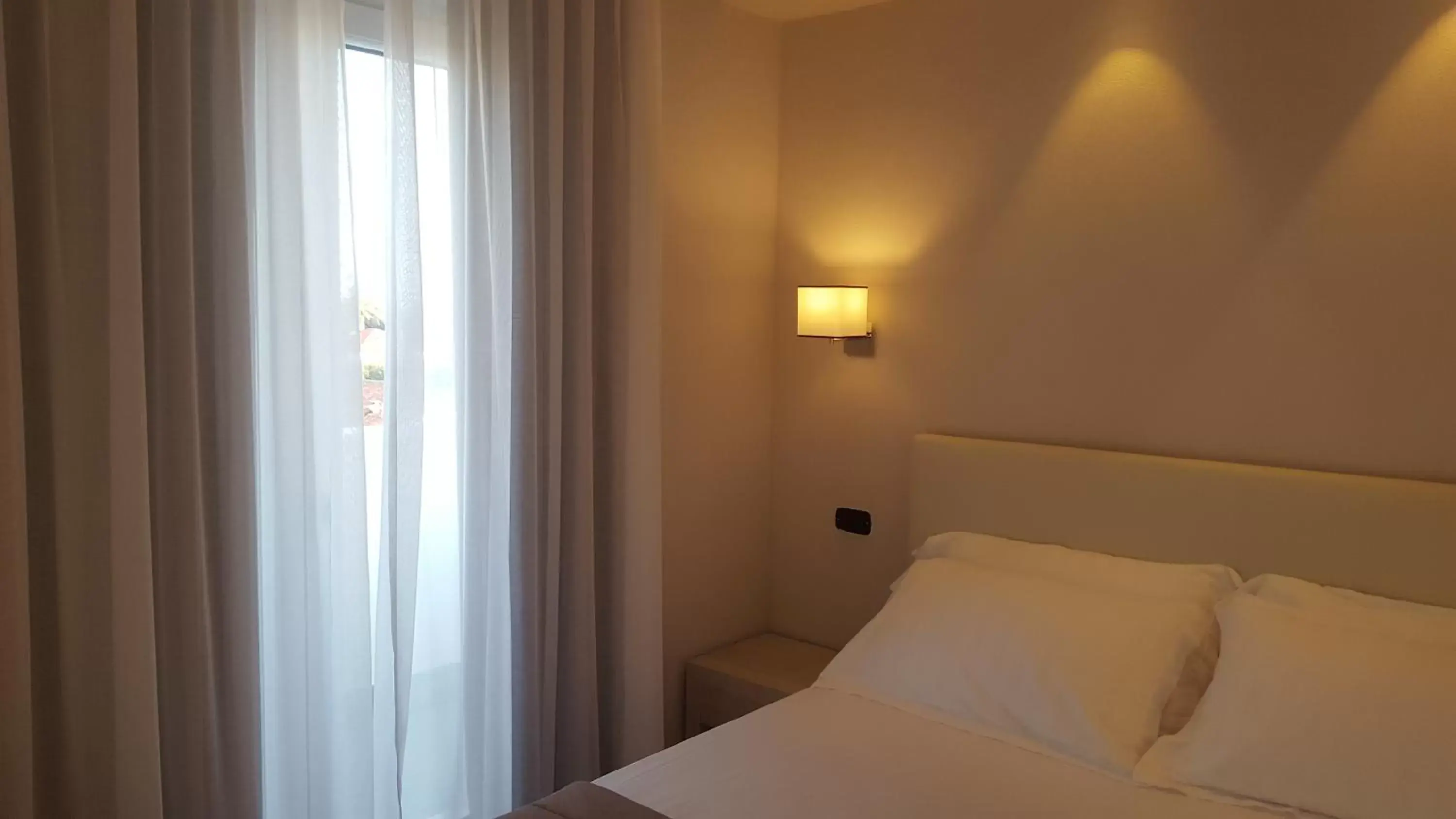 Bed in Hotel Villa Barsanti
