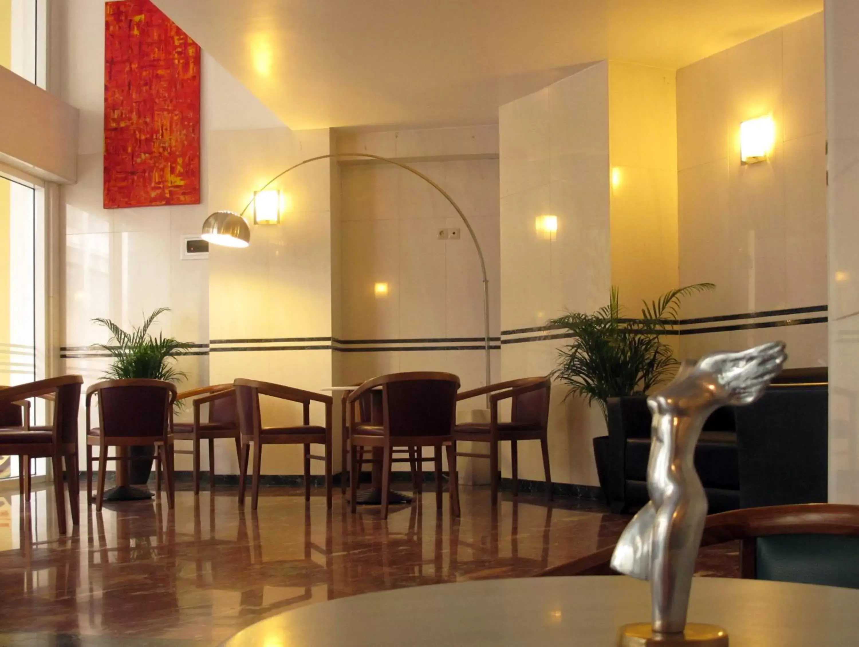 Lobby or reception in Evripides Hotel Lobby or reception in Evripides Hotel