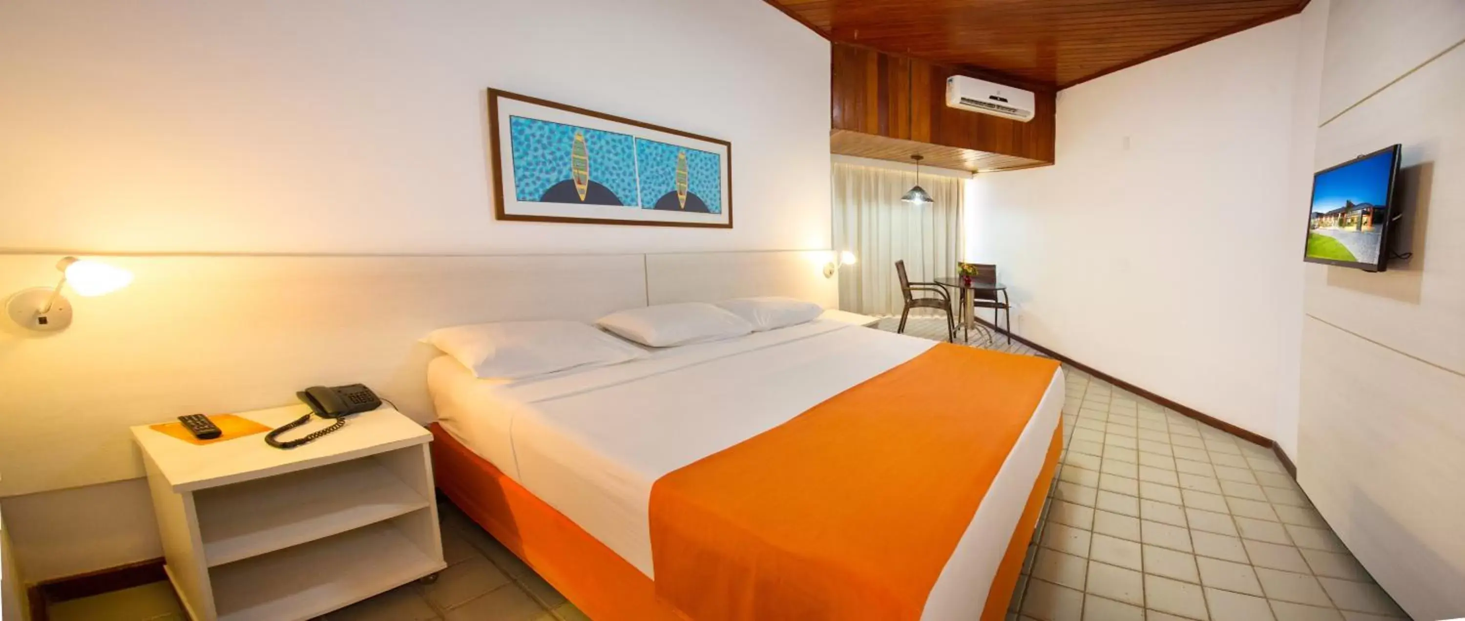 Bedroom, Bed in Monte Pascoal Praia Hotel