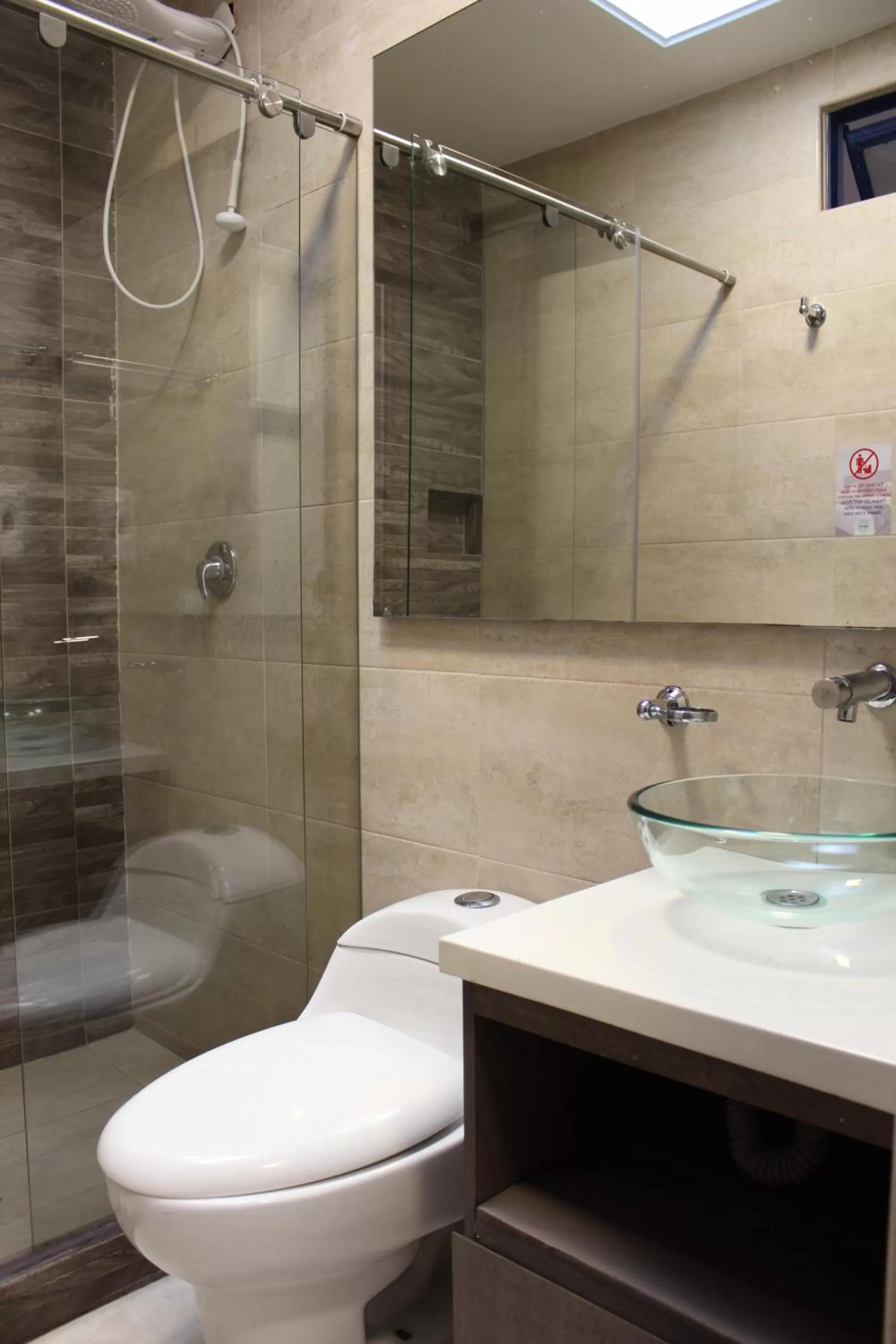 Toilet in Agora Suites Self-Service Boutique Hotel