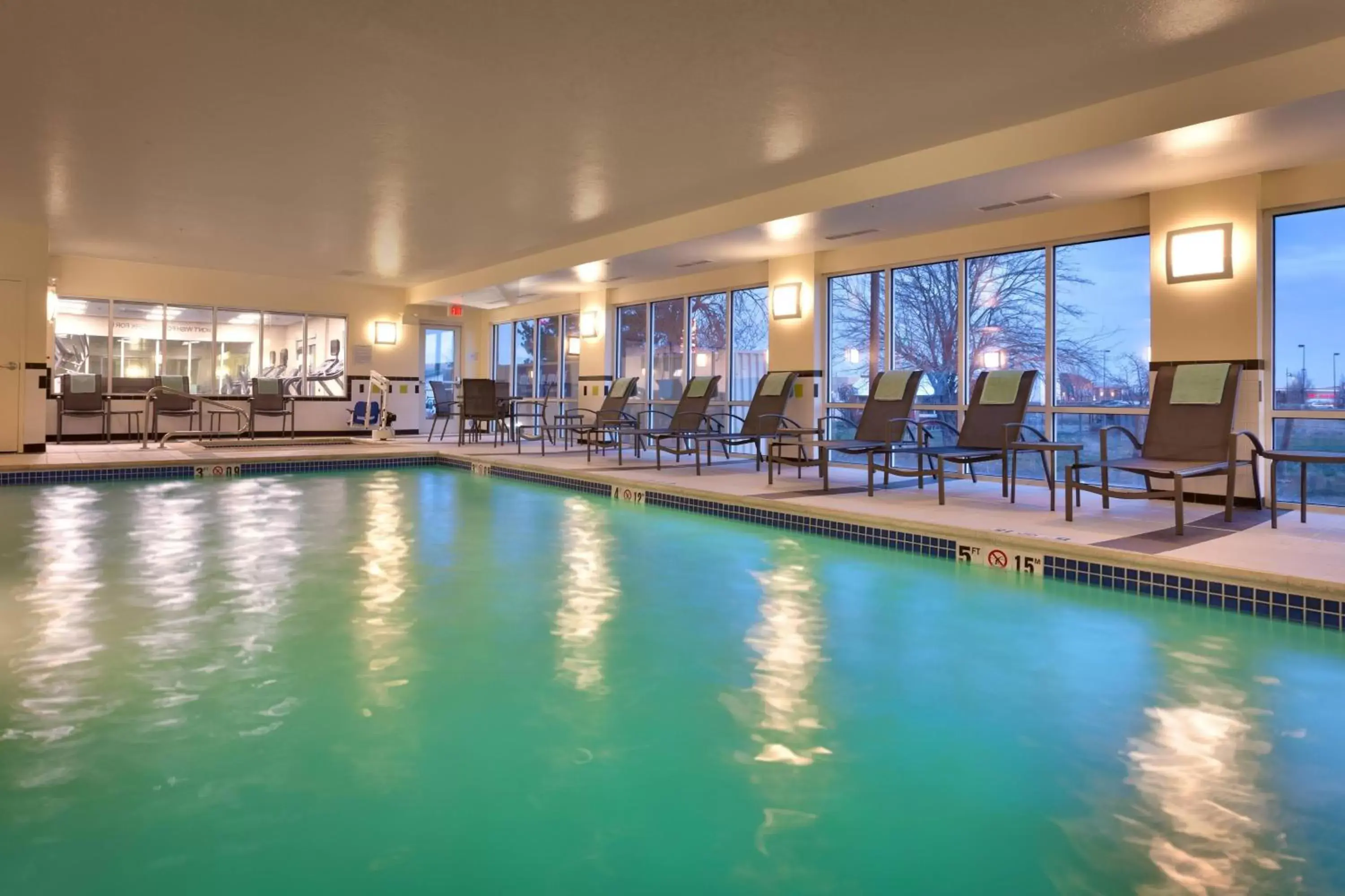 Swimming Pool in Fairfield Inn & Suites Boise Nampa