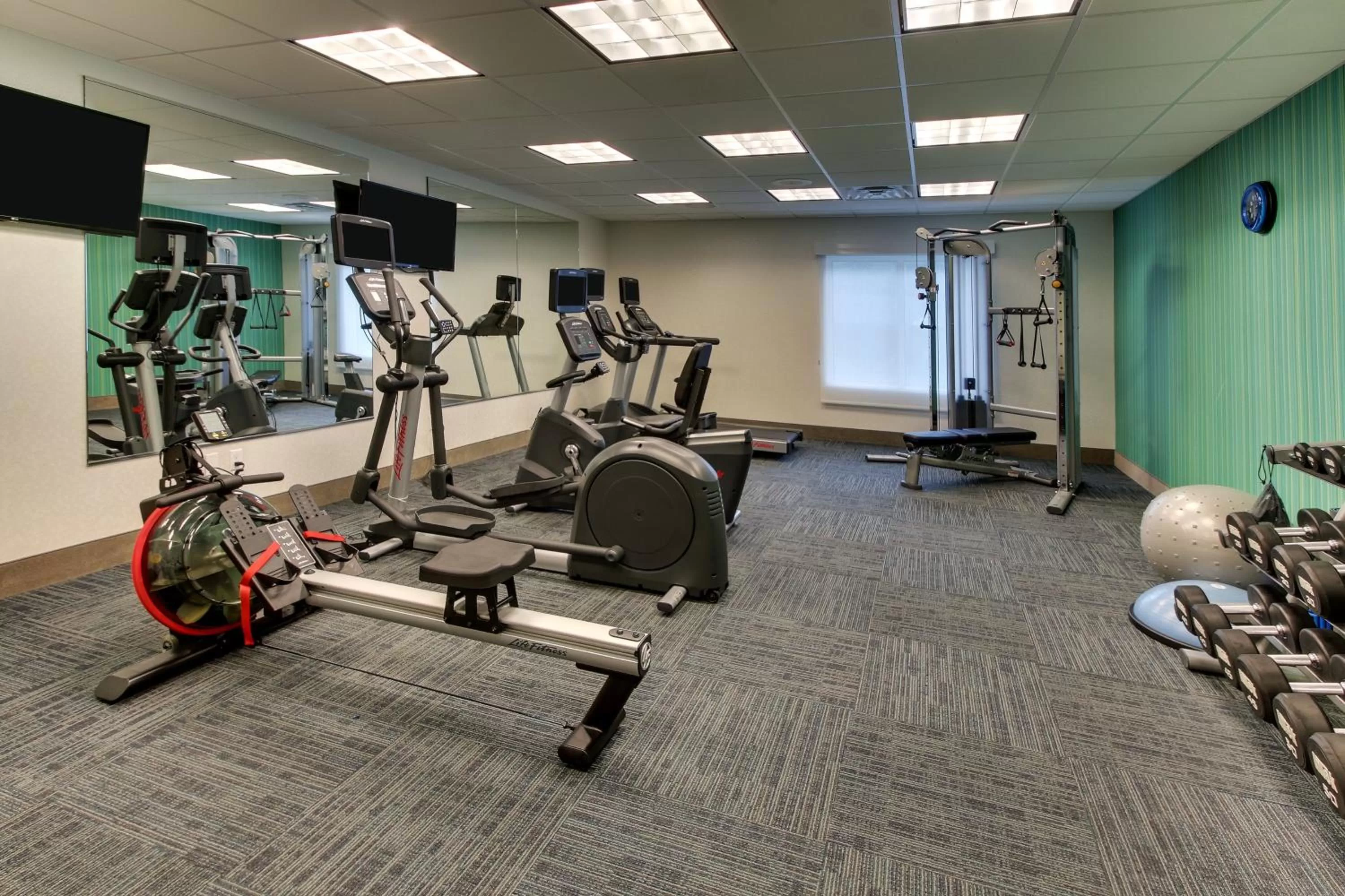 Fitness centre/facilities in Holiday Inn Express & Suites Ithaca by IHG