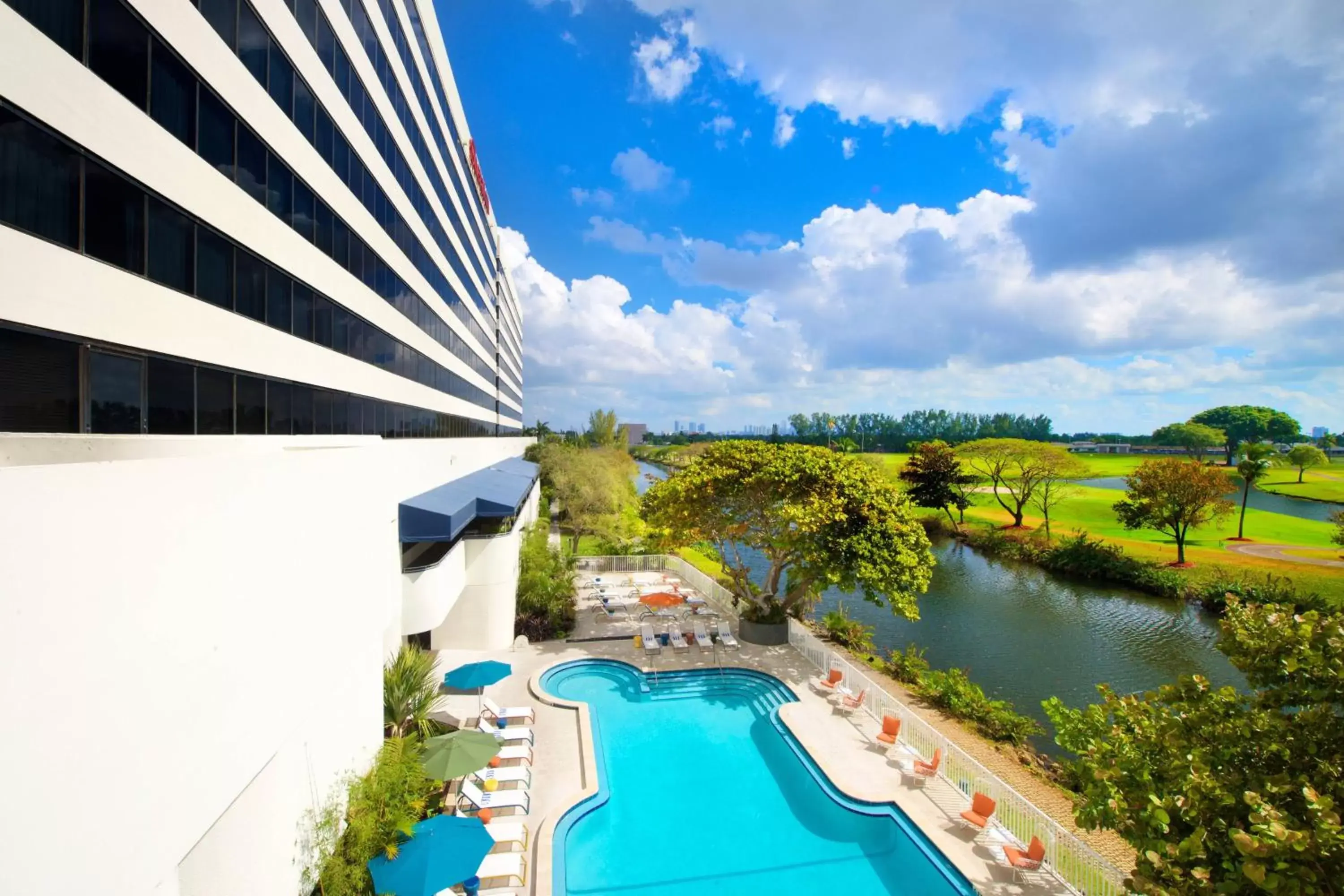 Swimming pool, Pool View in Sheraton Miami Airport Hotel and Executive Meeting Center